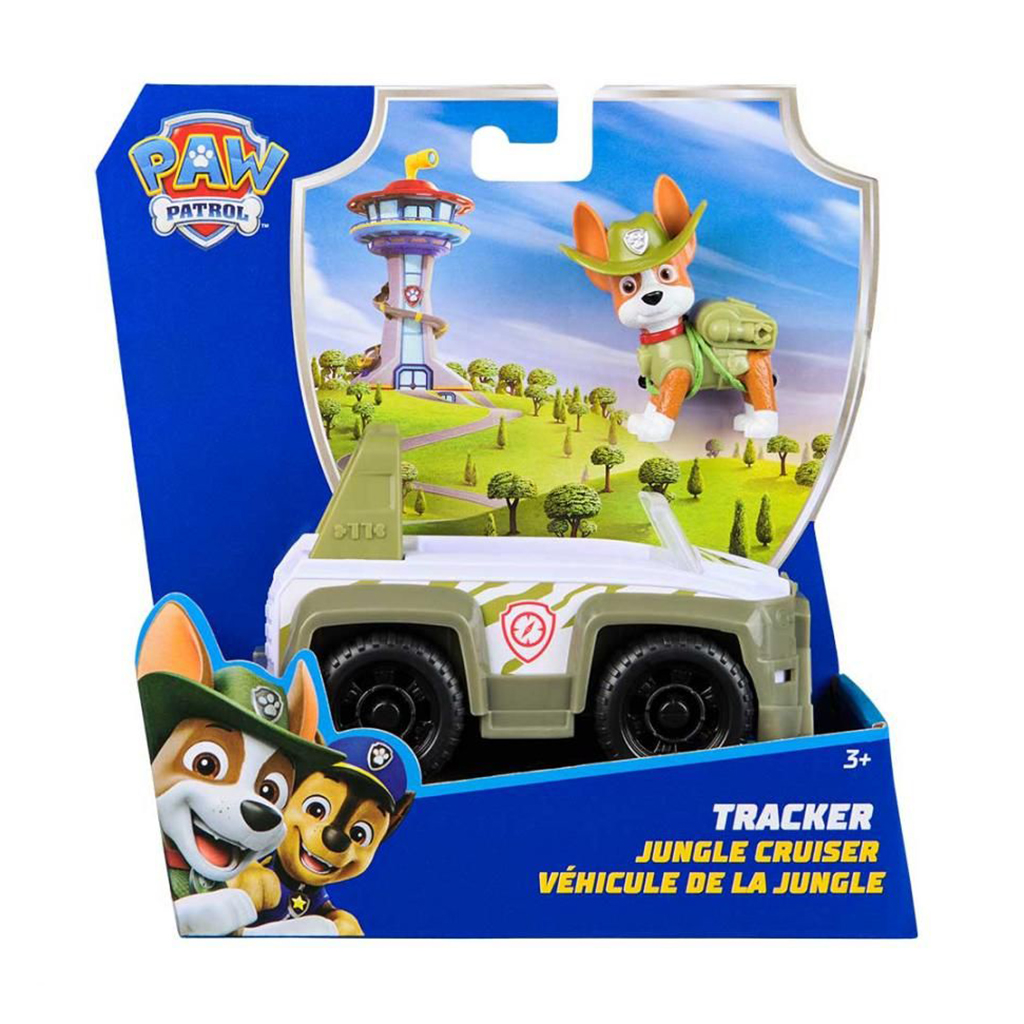 Дитячий ігровий набір Paw Patrol Базовий рятівний автомобіль з водієм Трекер, від 3 років (SM97237/6071224)