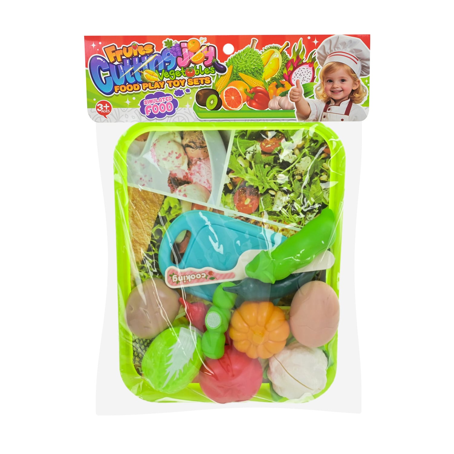 Дитячий ігровий набір Shantou Jinxing Cutting Joy Fruits від 3 років (9987-24)