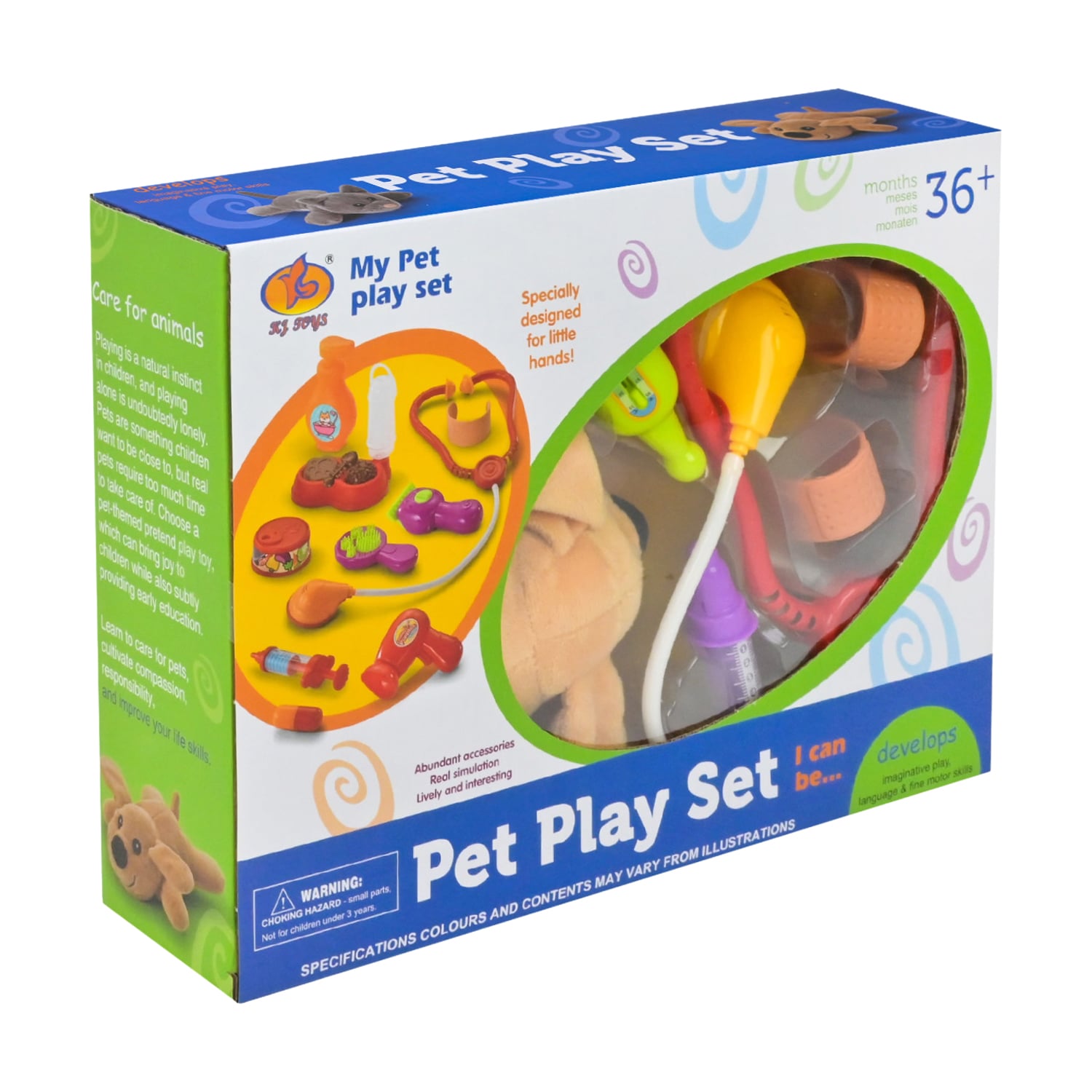 Дитячий ігровий набір Shantou Jinxing Pet Play Set від 3 років (KJ10A-4)