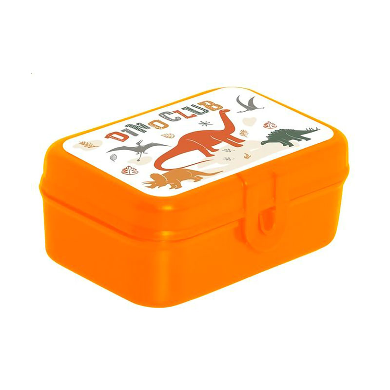 Дитячий контейнер для зберігання їжі Herevin Dino Club Small Ланчбокс, 6*10.5*15.1 см (161271-066)