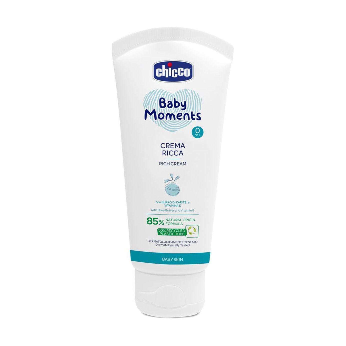 Дитячий крем для тіла Chicco Baby Moments Живильний, 100 мл