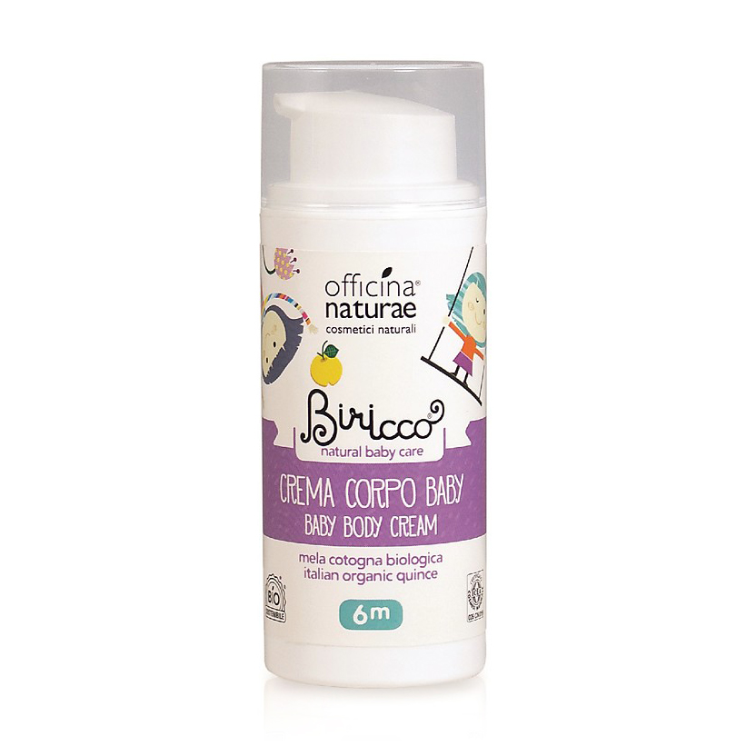 Дитячий крем для тіла Officina Naturae Nourishing &amp; Softening Body Cream, 100 мл