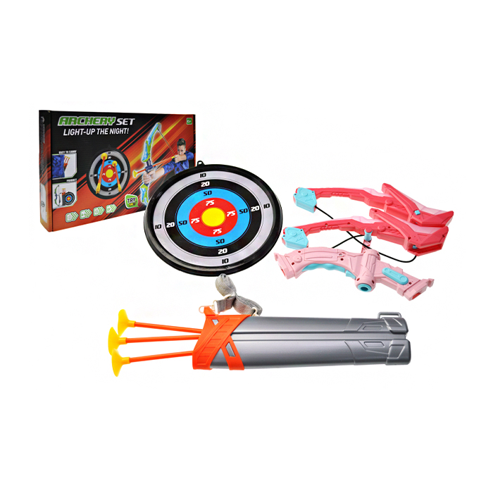 Дитячий лук зі стрілами YG Toys на батарейках, в коробці, 43*24*6 см, від 6 років (8008)