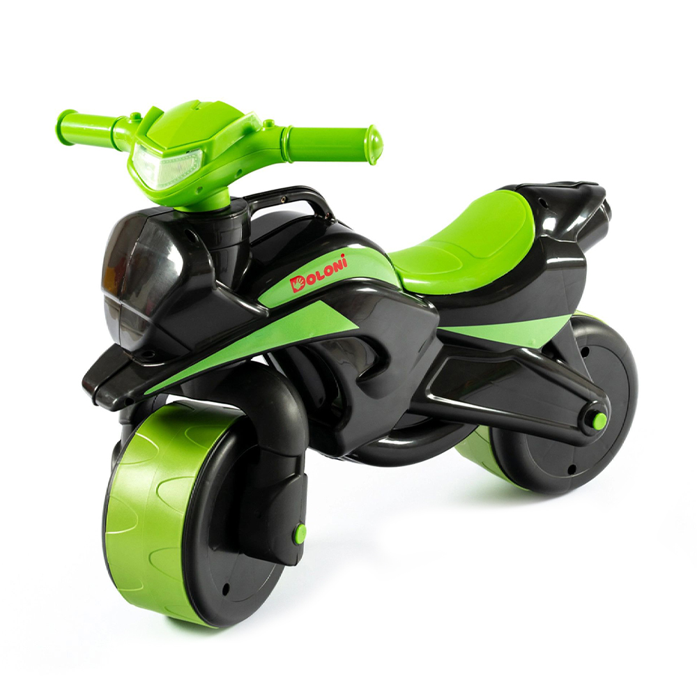 Дитячий музичний мотоцикл Doloni Sport, чорний, від 2 років (0139/59)