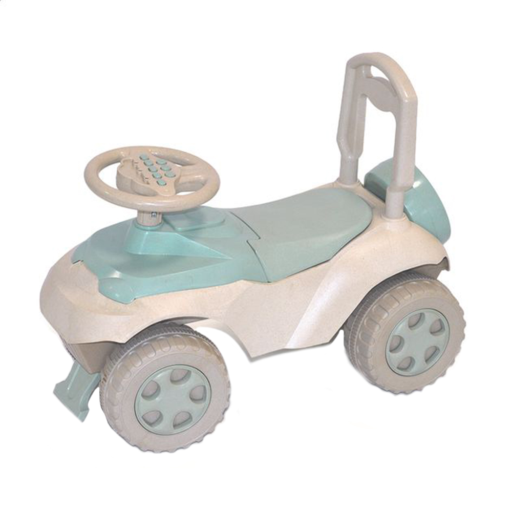 Дитячий музичний толокар Doloni Автошка, Eco Green, від 1 року (0142/01eco)