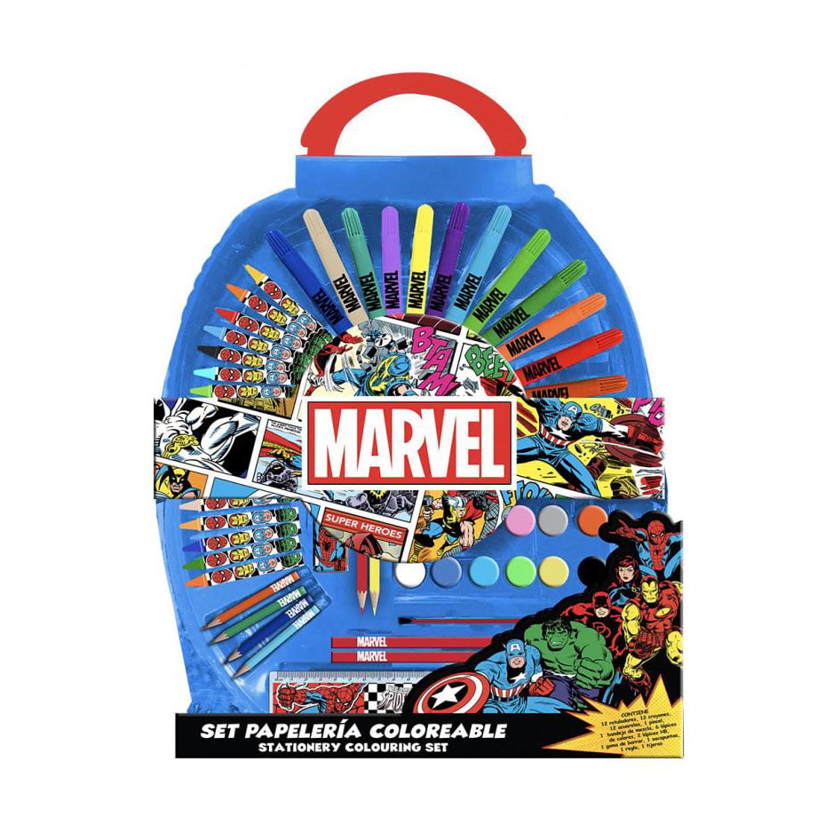 Дитячий набір для розмальовки Cerda 50 Pieces Avengers, від 3 років, 41*58*3 см, 50 предметів (2700001773)