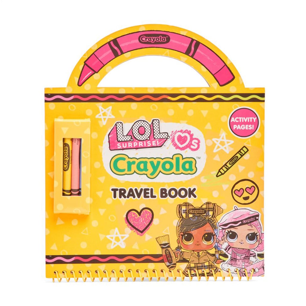 Дитячий набір для творчості Crayola L.O.L Surprise! Travel Book, від 3 років (35081)