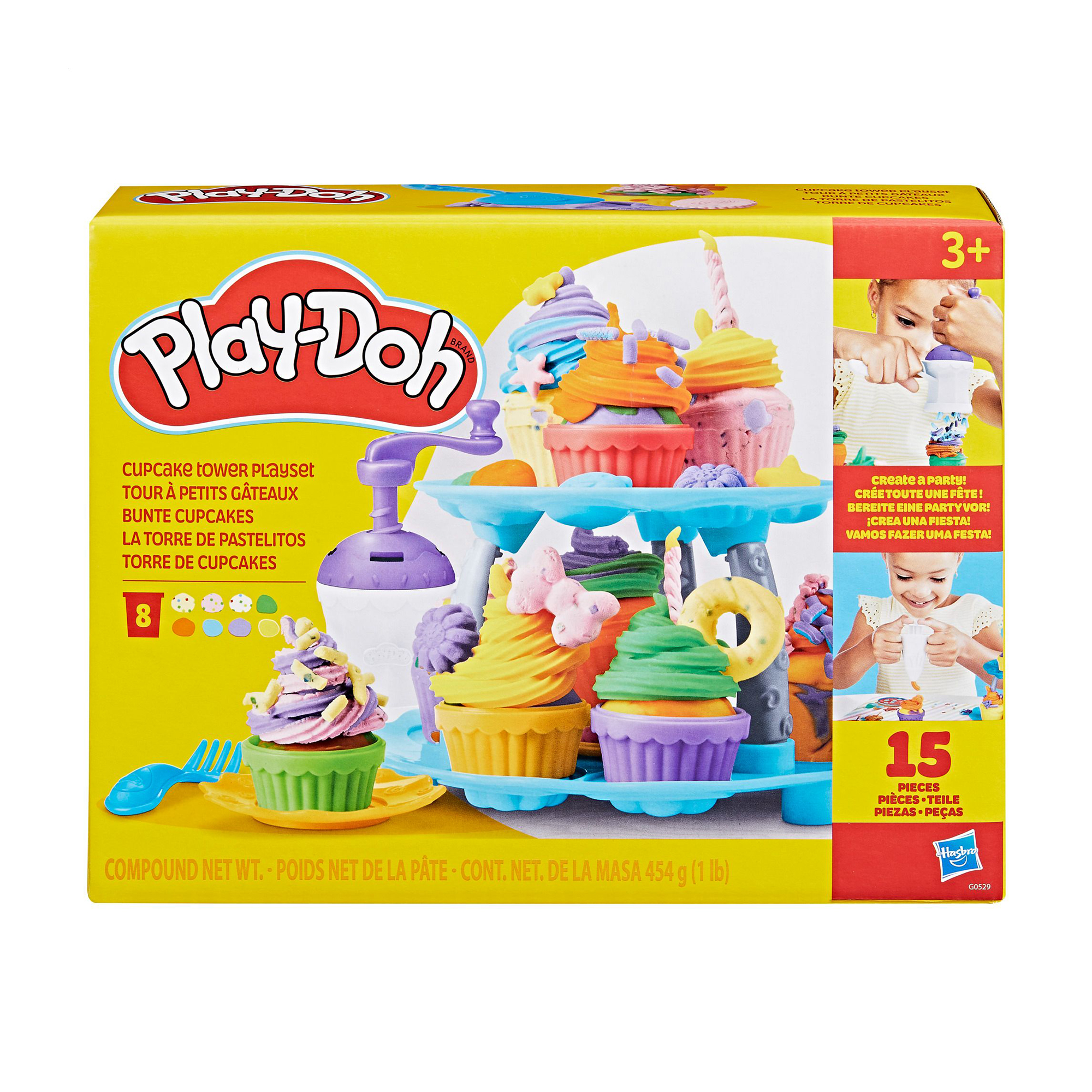 Дитячий набір для творчості Play-Doh Cupcake Tower Playset, від 3 років (G0529)