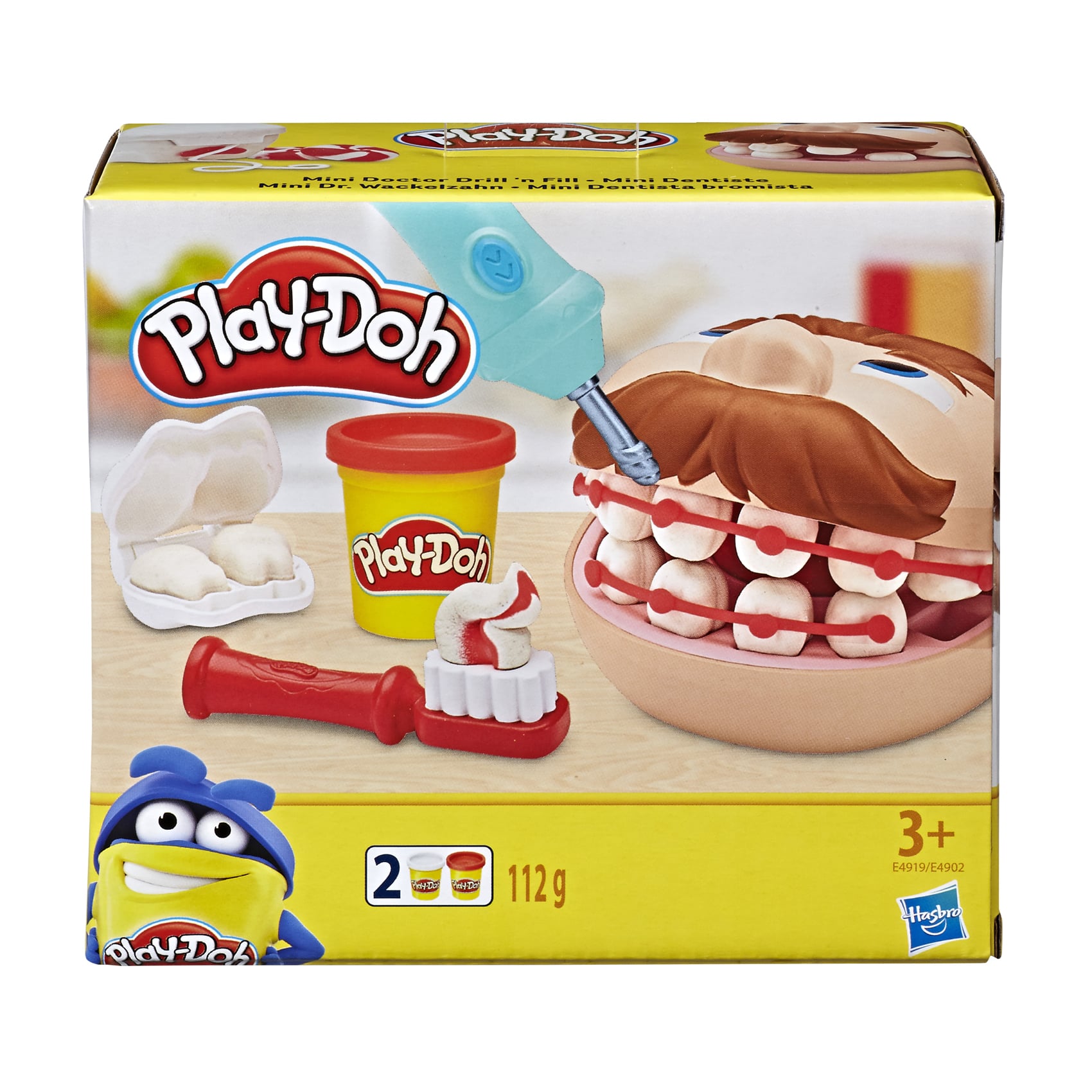 Дитячий набір для творчості Play-Doh Mini Doctor Drill N Fill Set, від 3 років (E4919)