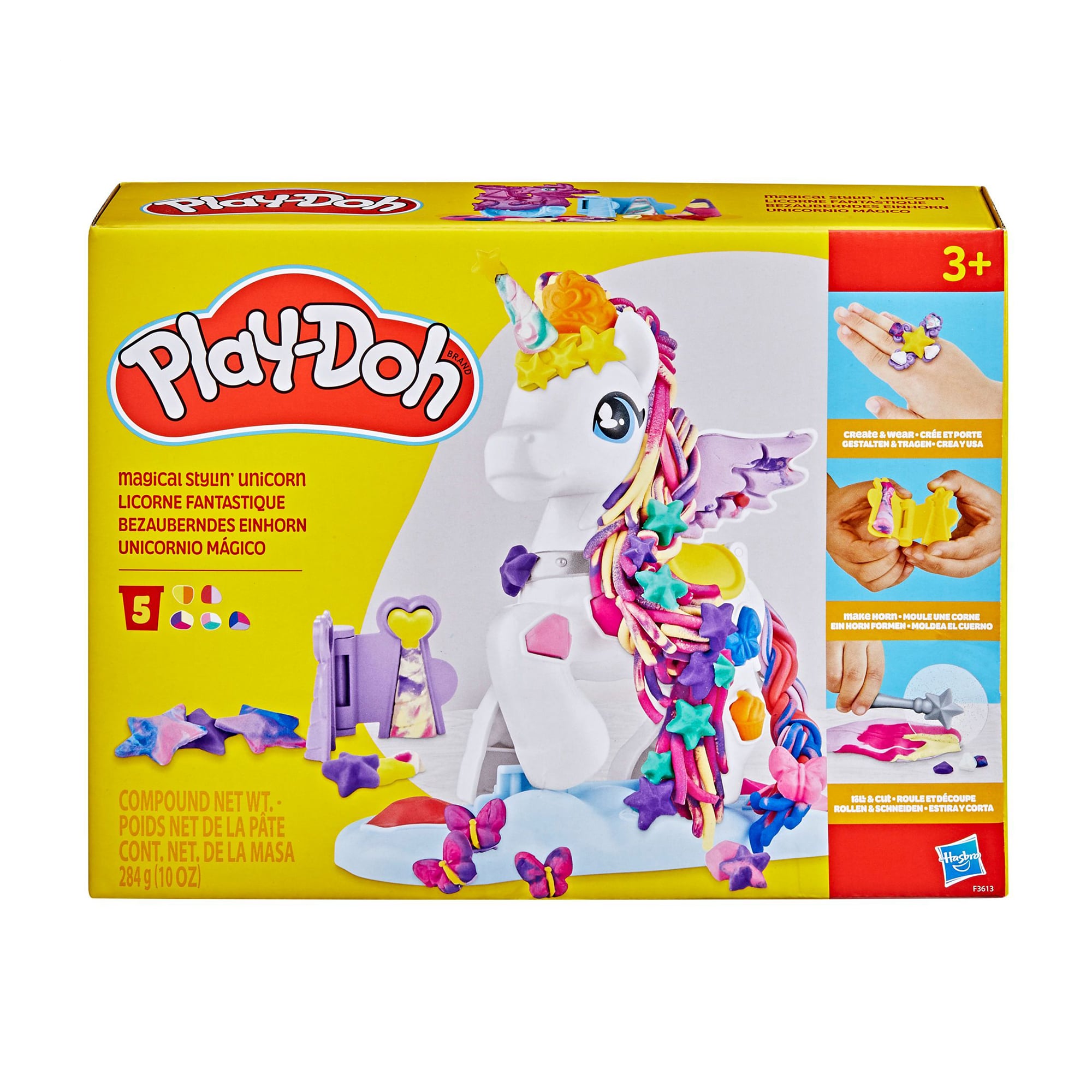 Дитячий набір для творчості Play-Doh Playset Stylin Unicorn, від 3 років (F3613)
