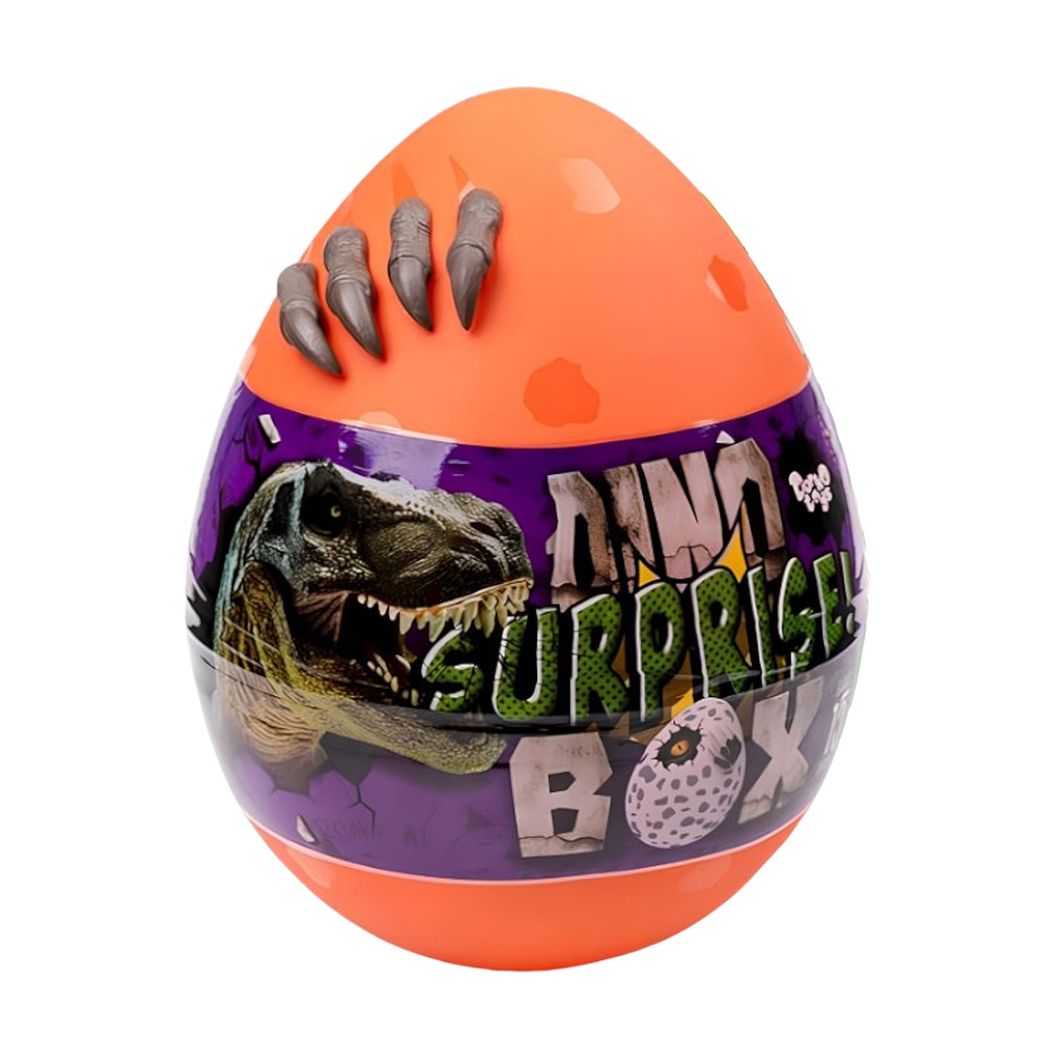 Дитячий набір креативної творчості Danko Toys Dino Surprise Box помаранчевий, від 5 років, 20*20*29 см (DWB-01-01U)