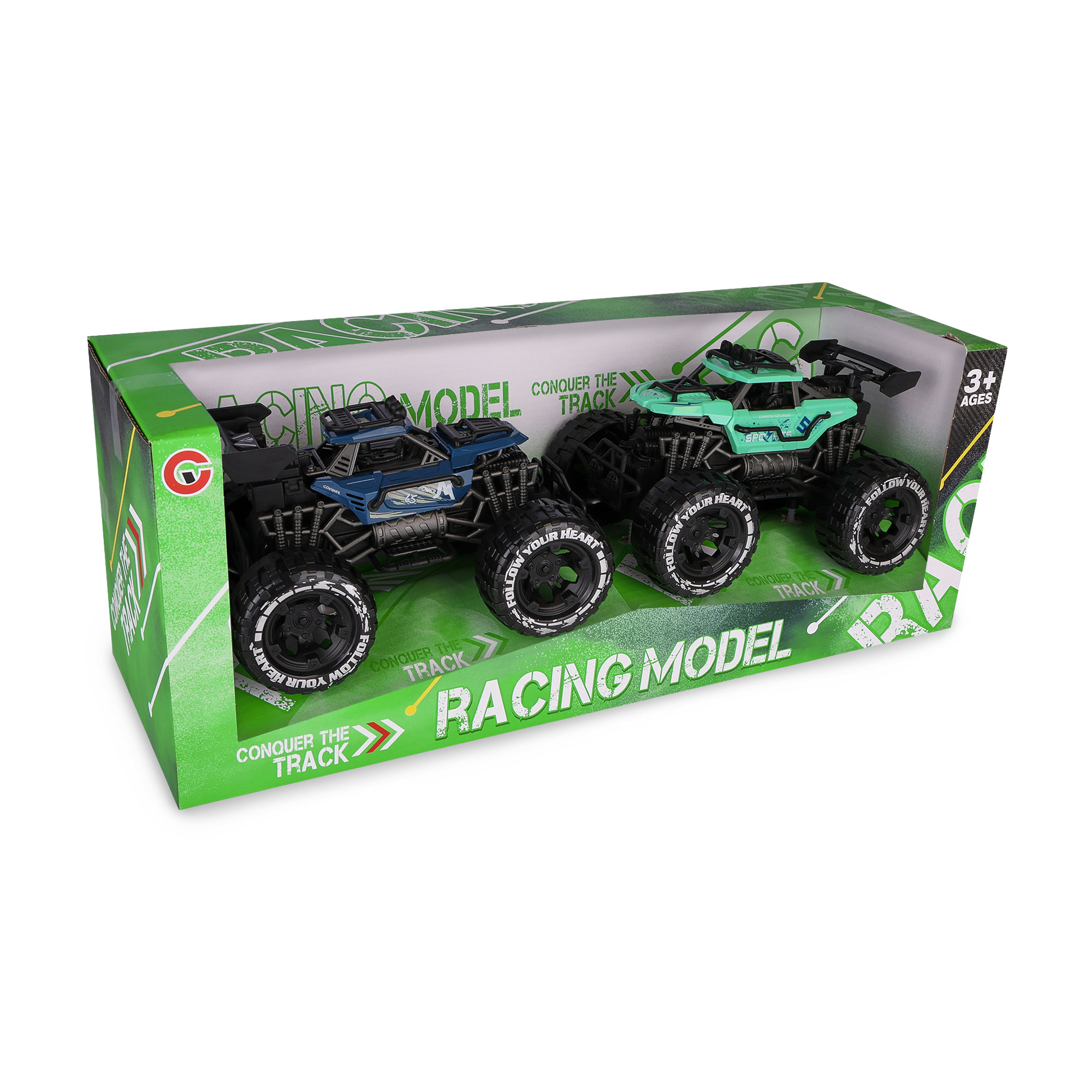 Дитячий набір машинок CHENG YU TOYS Шалені перегони (WFM857981)