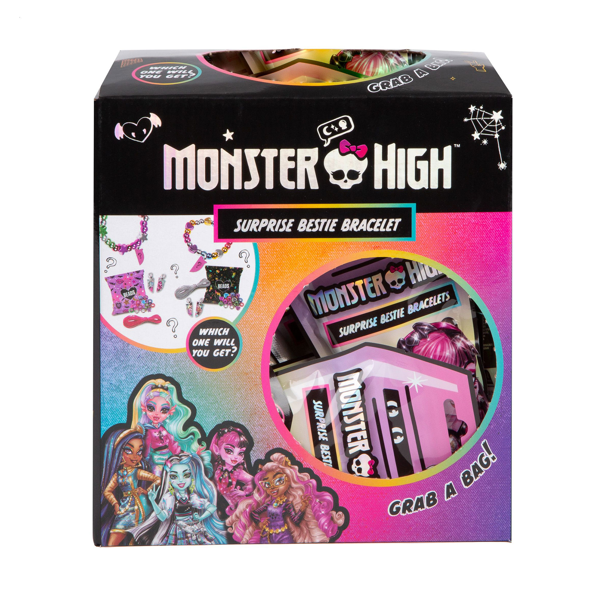 Дитячий набір-сюрприз для створення браслетів Monster High Найкращі монстро-подружки, від 3 років (71-0019)