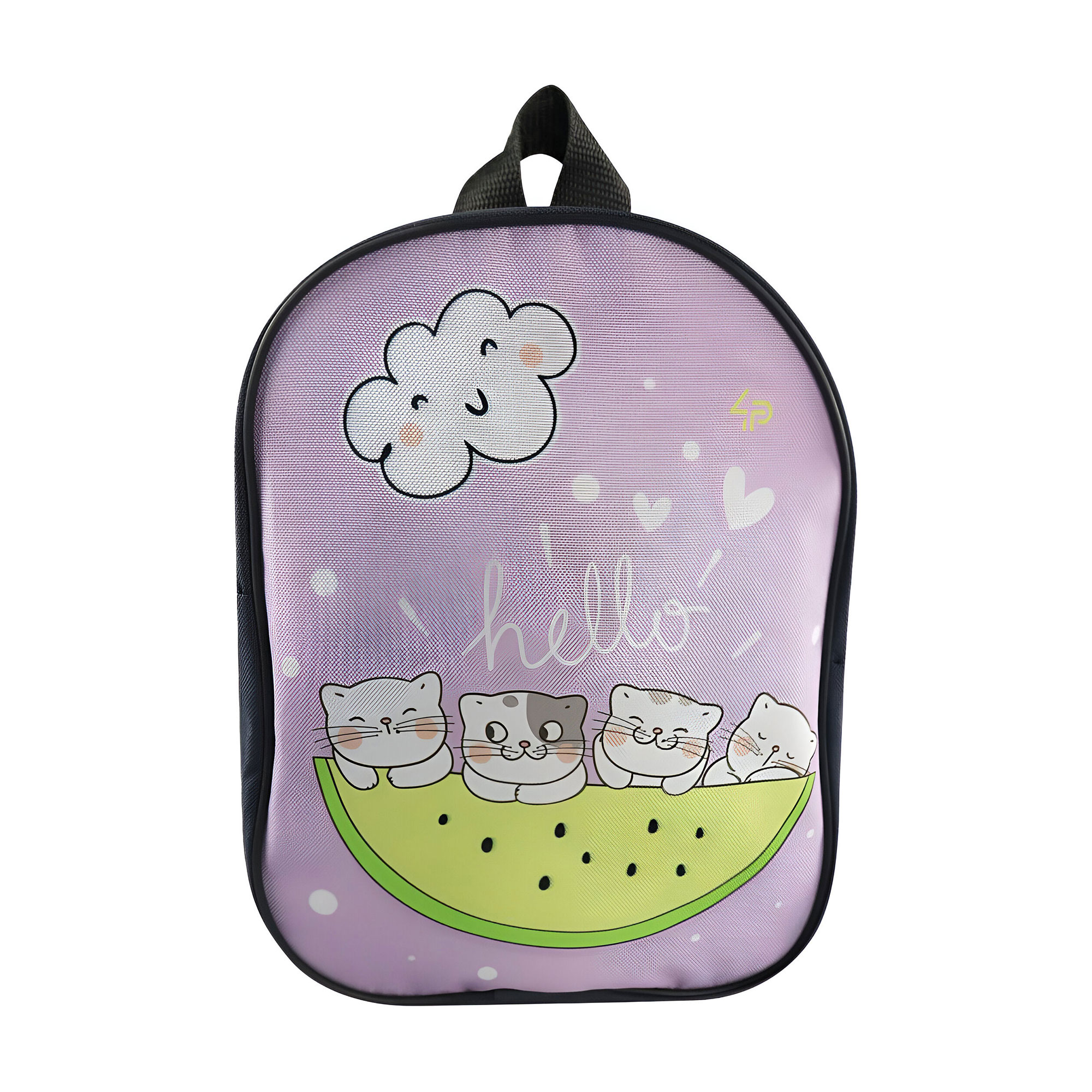 Дитячий рюкзак 4Profi Милі кошенята Watermelon, від 4 років, 28*22*4 см (41864)