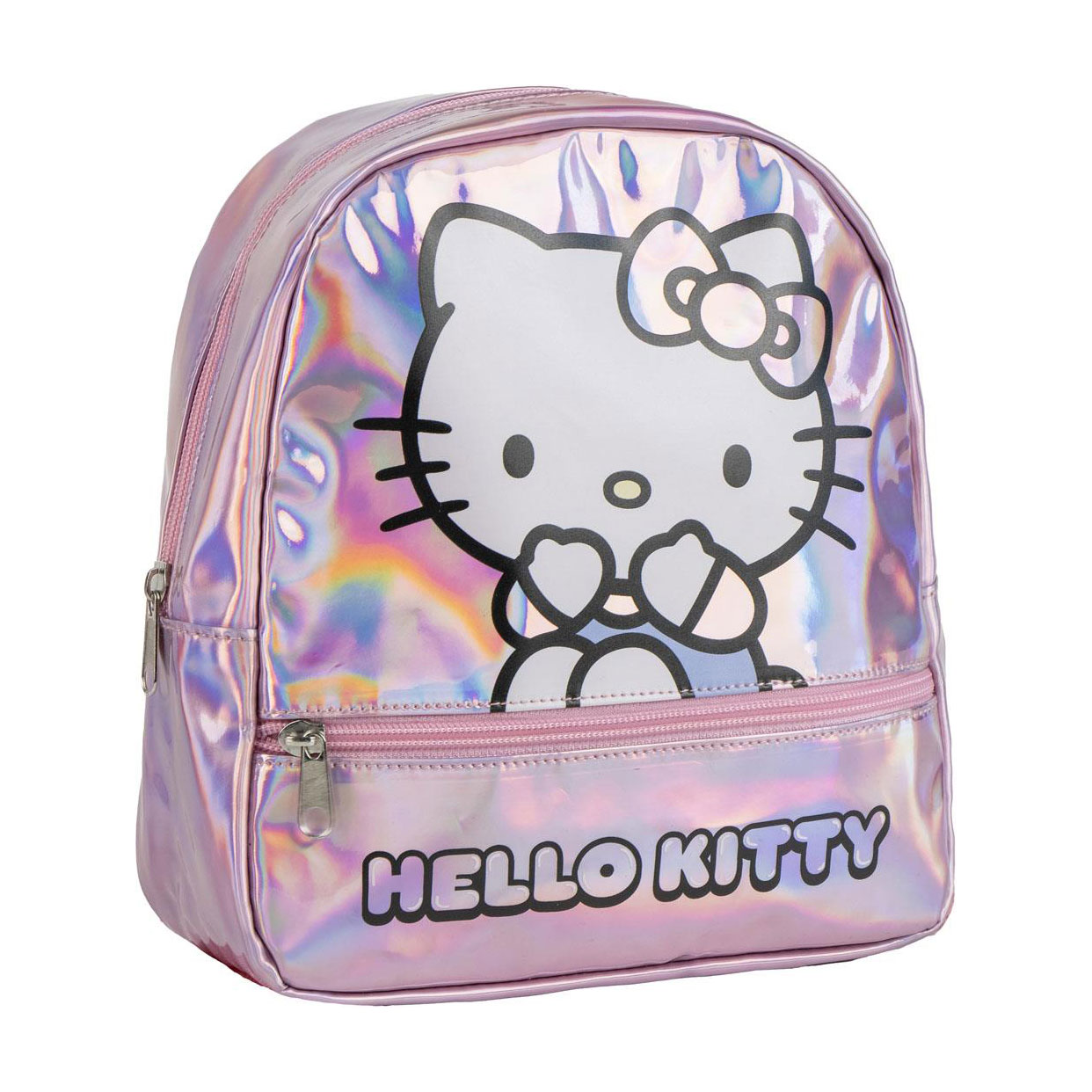 Дитячий рюкзак Cerda Casual Iridescent Hello Kitty, від 3 років, 22*24*8 см (2100006214)