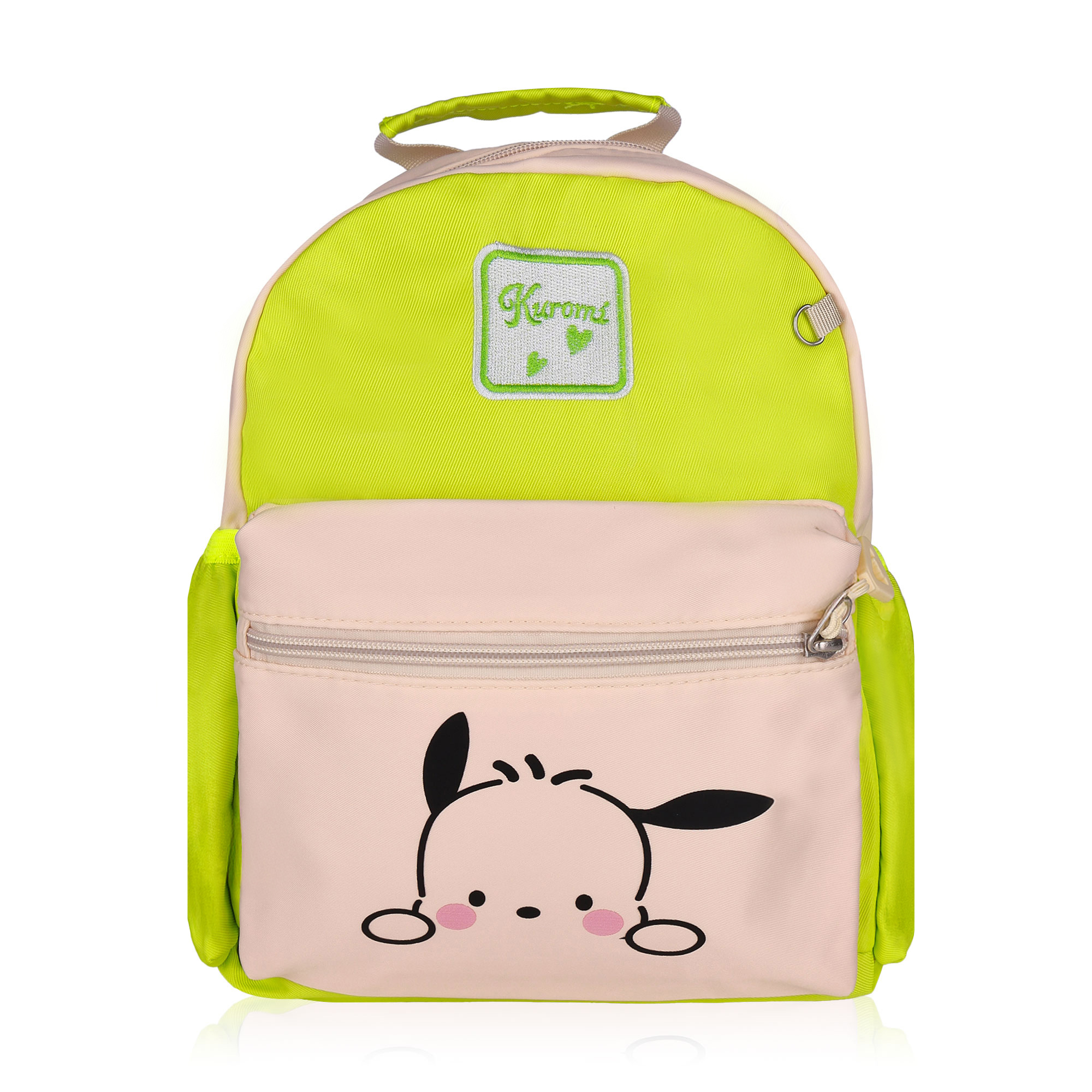 Дитячий рюкзак Jun Bags, зелено-бежевий (25IMS023)