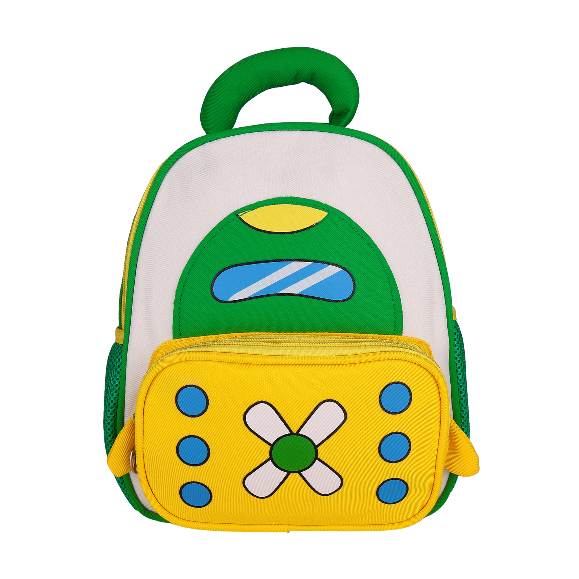 Дитячий рюкзак Jun Bags, зелено-жовтий (25IMS019BYS)