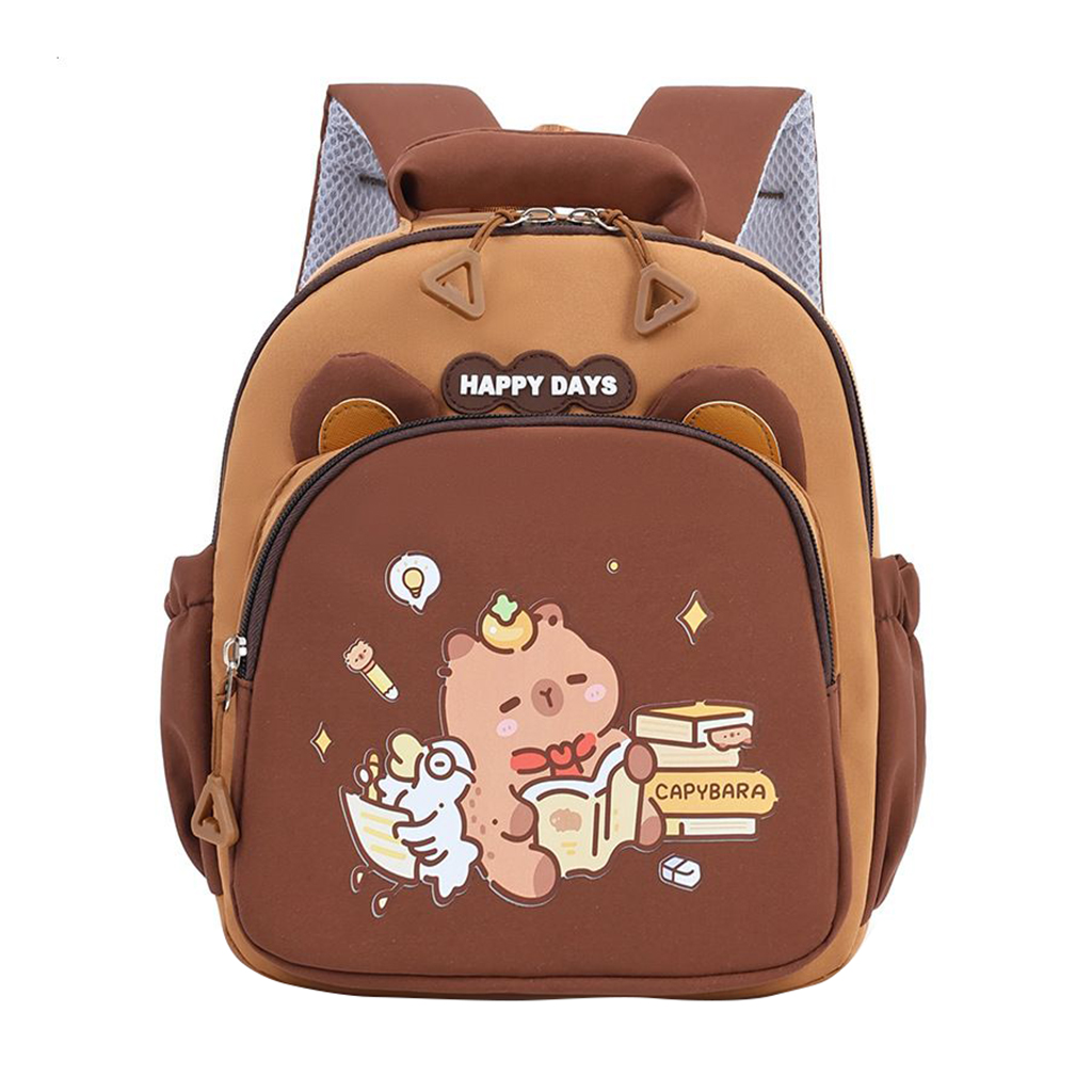 Дитячий рюкзак Little Cow Навчання з капібарою, 26*21*9 см (25IMS011)