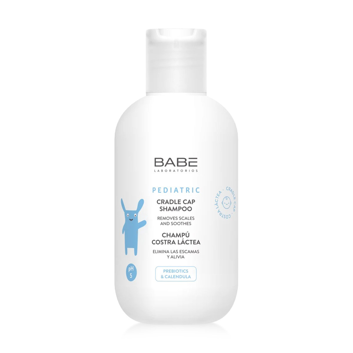 Дитячий шампунь BABE Laboratorios Pediatric Cradle Cap Shampoo проти себорейних кірочок, 200 мл