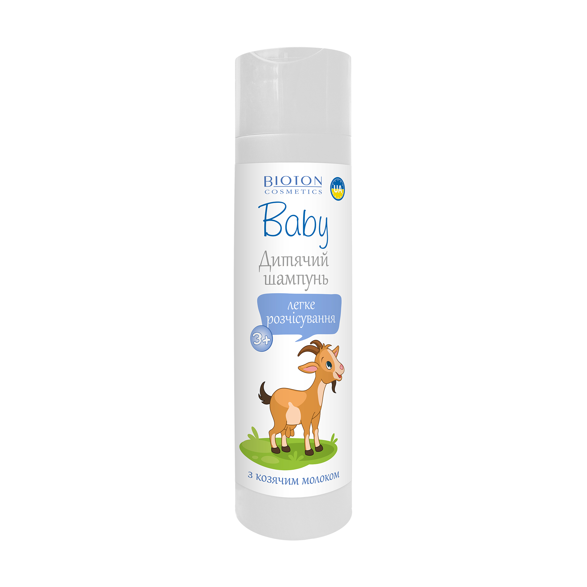Дитячий шампунь Bioton Cosmetics Baby з козячим молоком, від 3 років, 250 мл