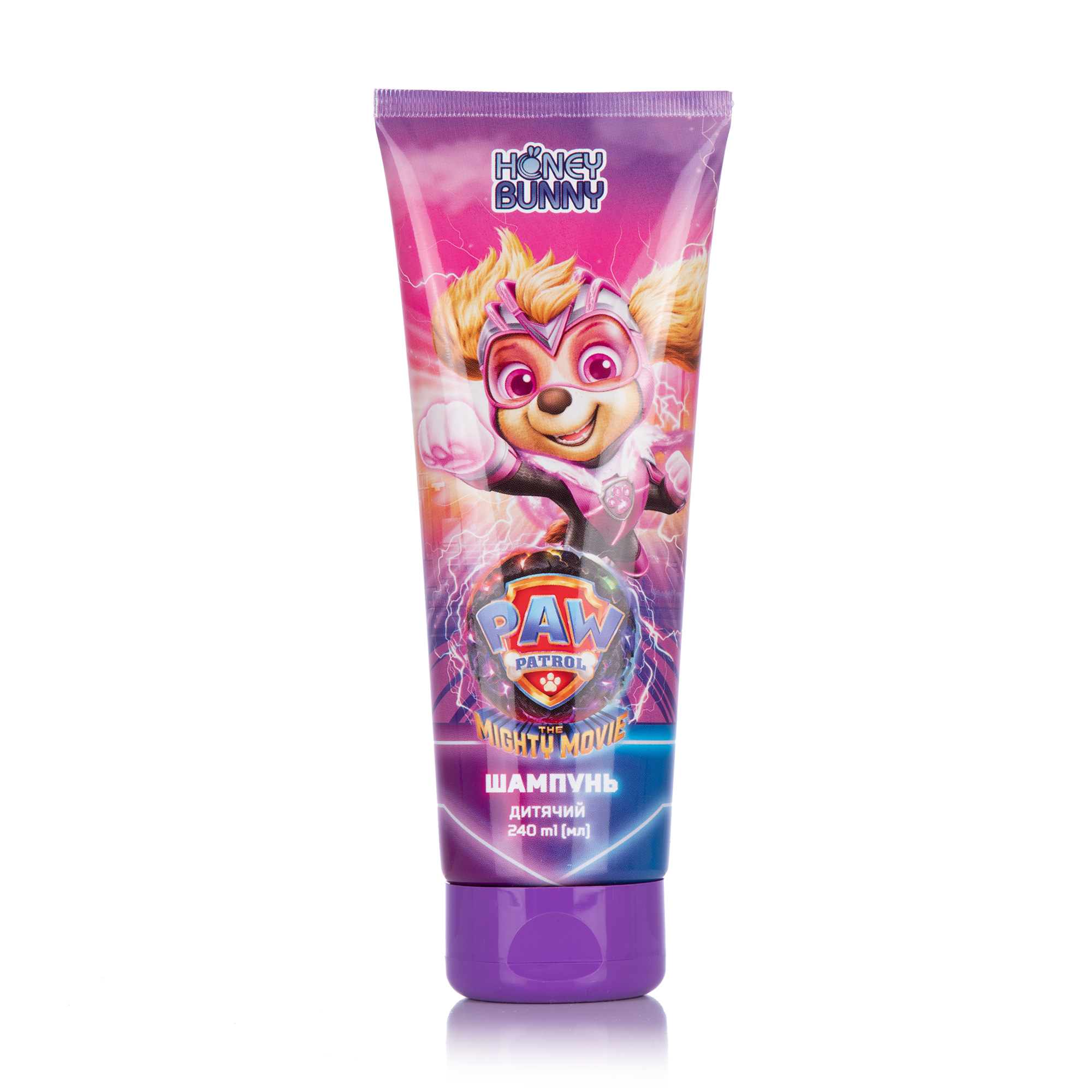 Дитячий шампунь для дівчат Honey Bunny Щенячий патруль з ароматом апельсину, 240 мл