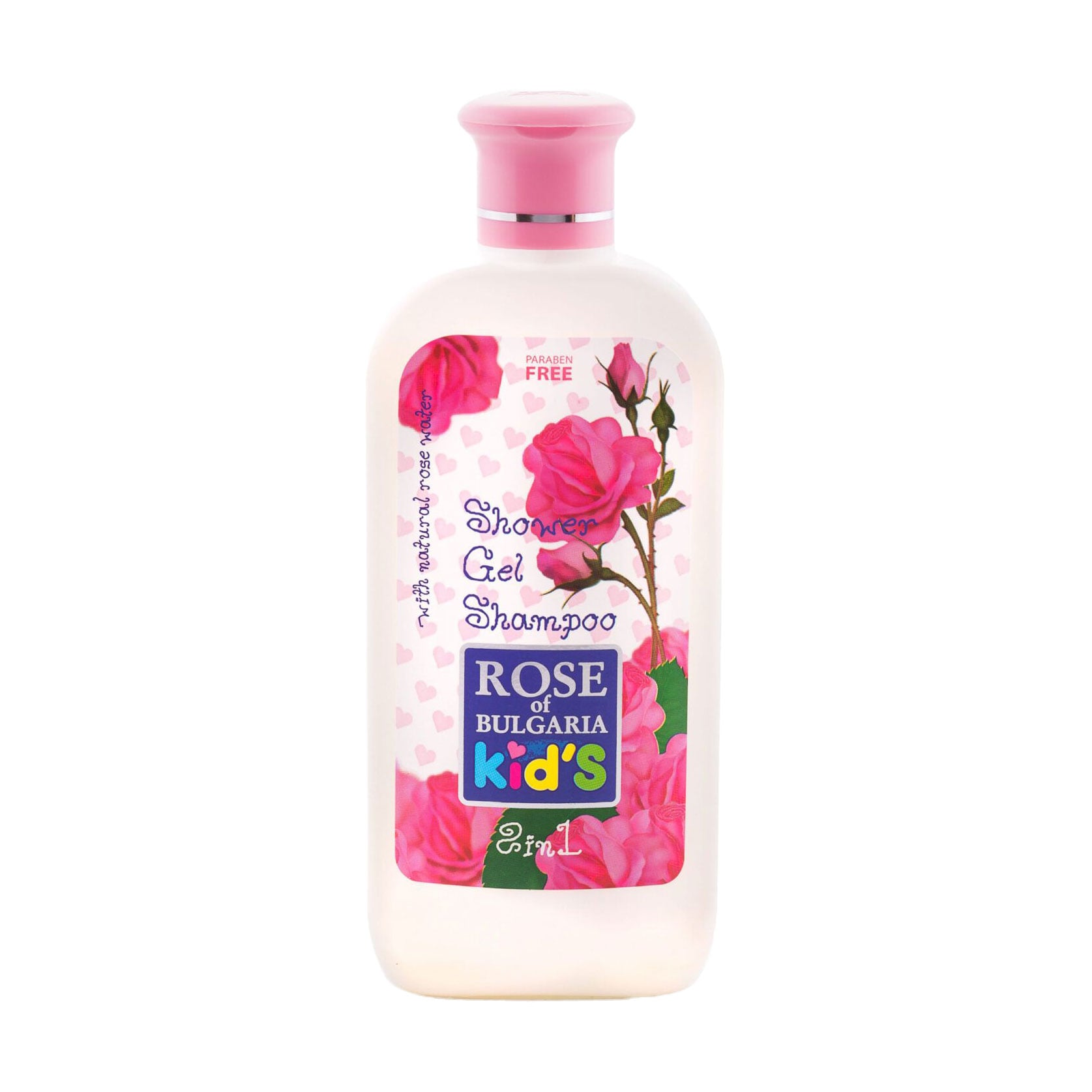 Дитячий шампунь-гель 2 в 1 для душу BioFresh Rose Of Bulgaria Kid's, 200 мл