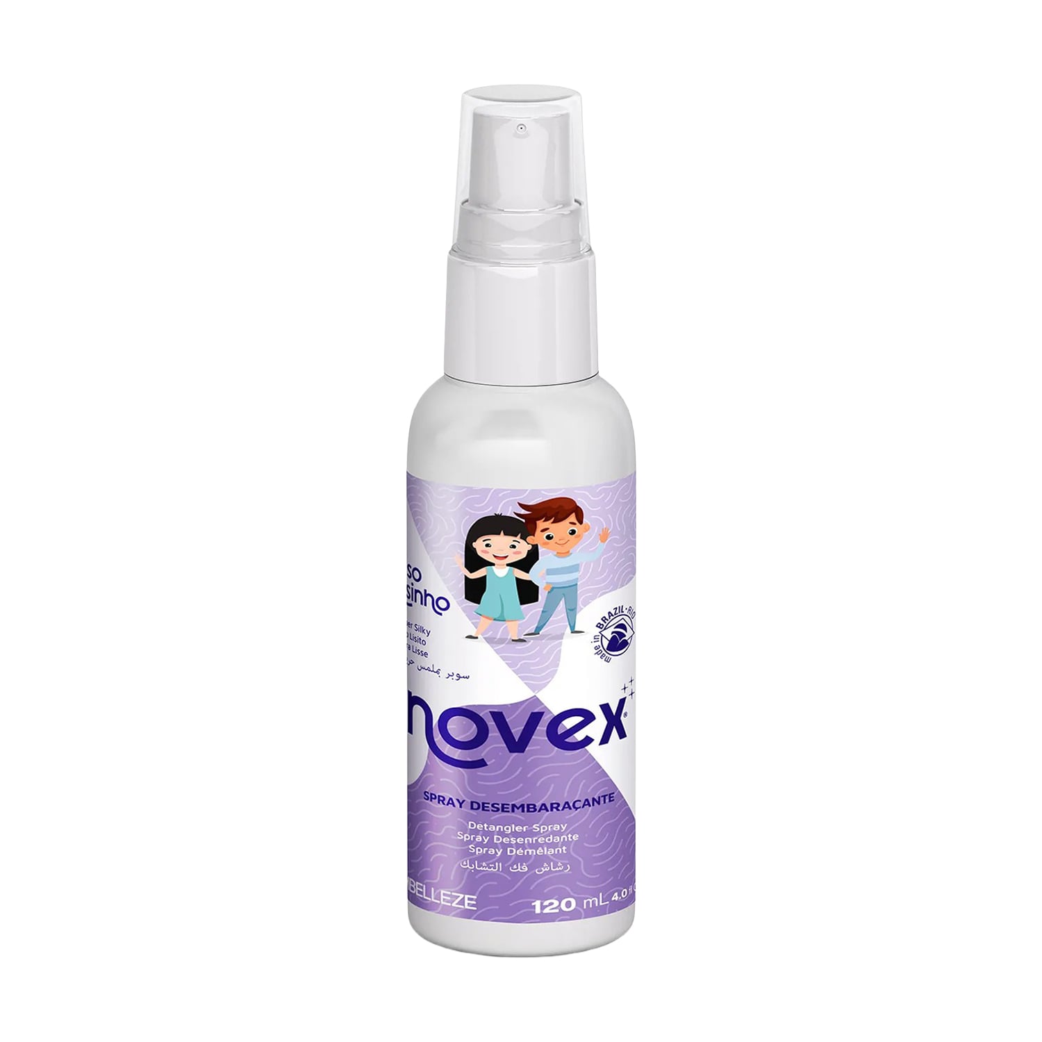 Дитячий спрей для розчісування волосся Novex Smooth Detangler Spray, 120 мл