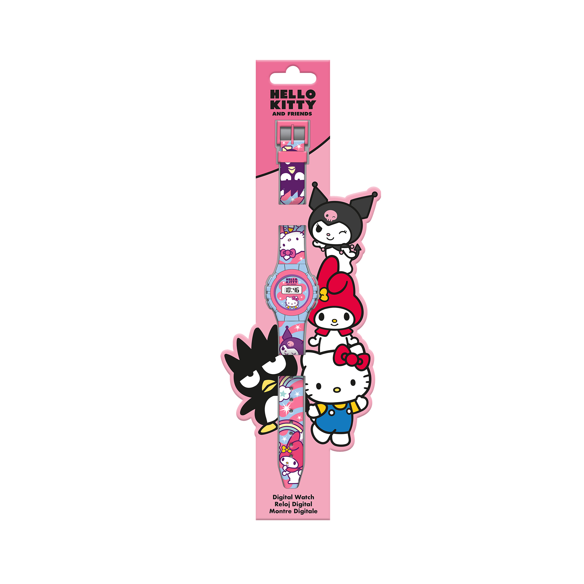 Дитячий цифровий годинник Kids Licensing Hello Kitty &amp; Friends Digital Watch (HK50200)