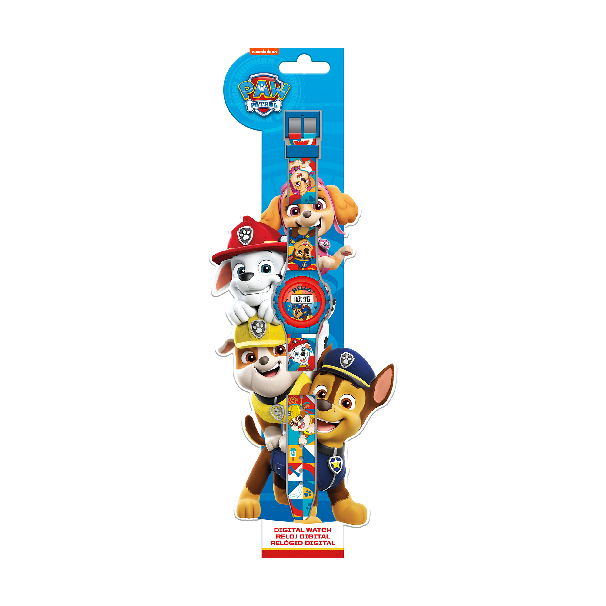 Дитячий цифровий годинник Kids Licensing Paw Patrol Digital Watch (PW19943)