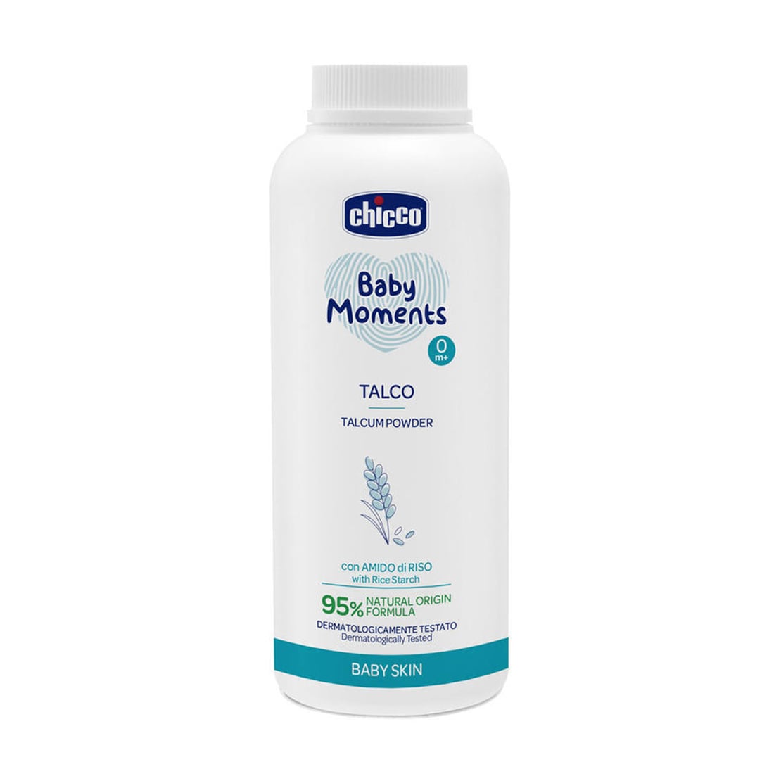 Дитячий захисний тальк Chicco Baby Moments Talcum Powder, 150 г