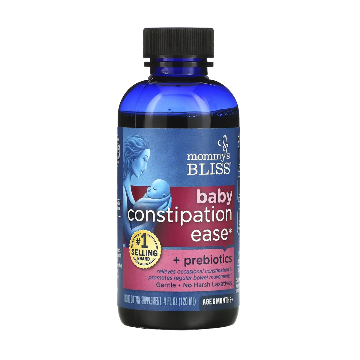 Дитячий засіб від запору Mommy's Bliss Baby Constipation Ease в рідині, 120 мл