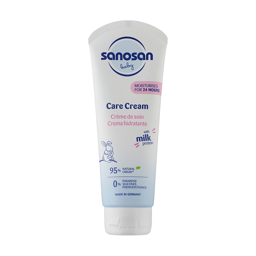 Дитячий зволожувальний крем Sanosan Baby Care Cream гіпоалергенний, 100 мл