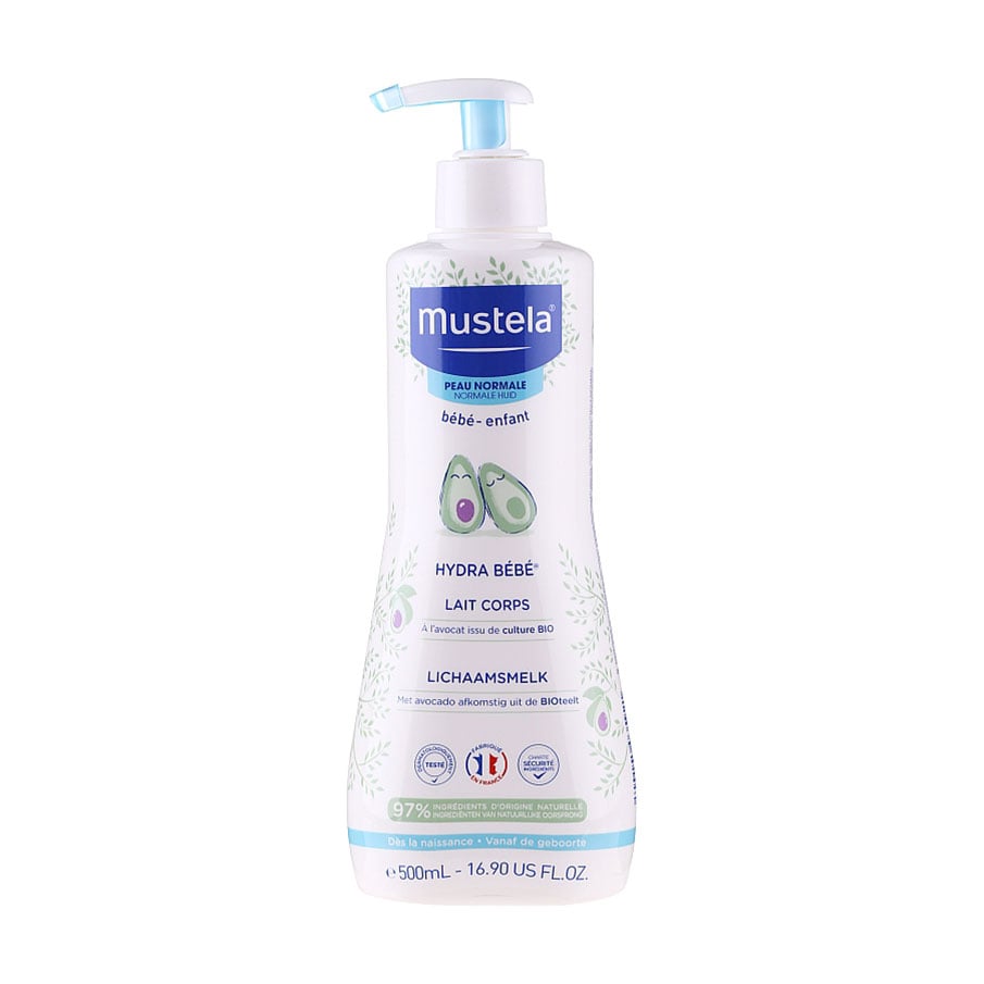 Дитячий зволожувальний лосьйон для тіла Mustela Hydra Bebe Body Lotion, 500 мл