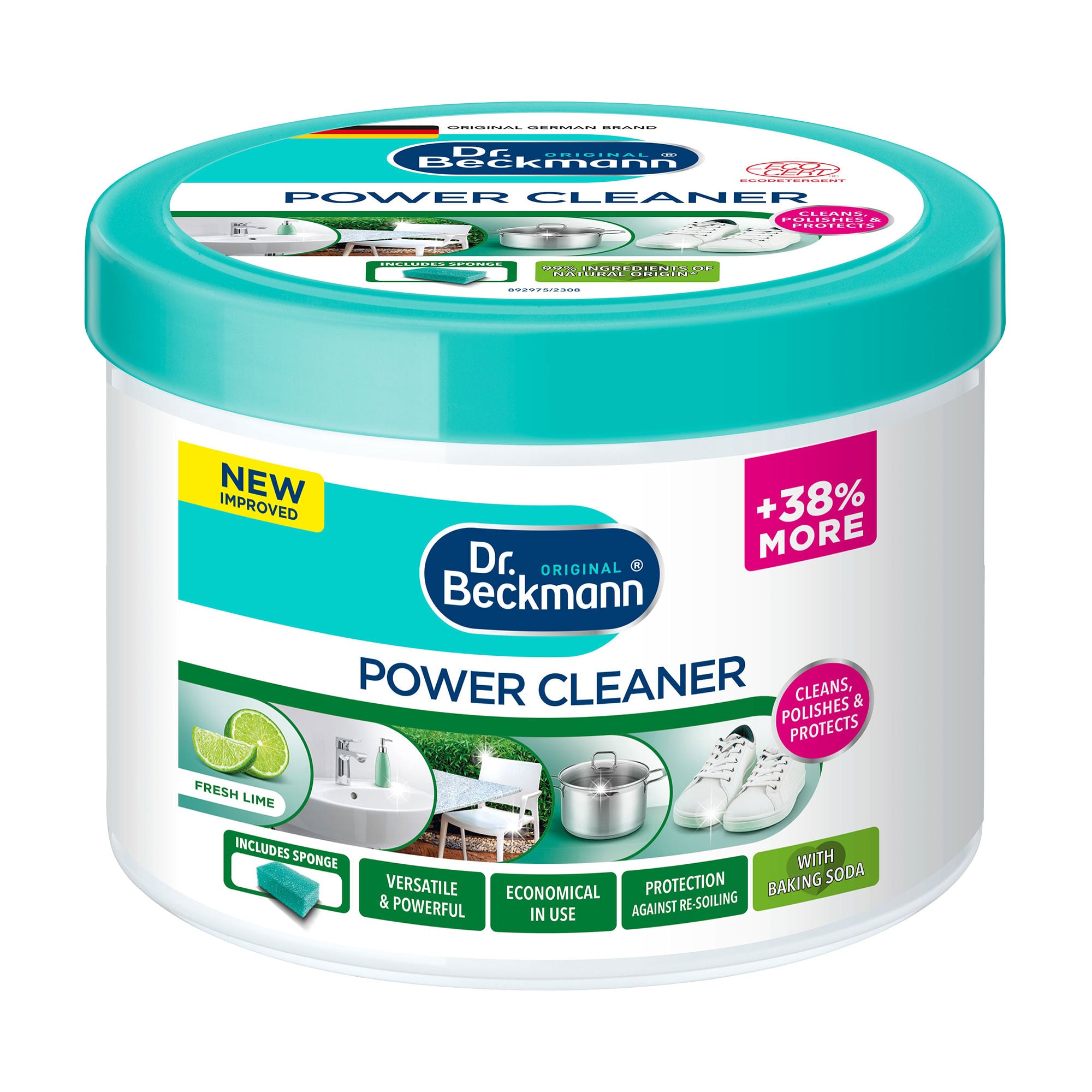 Диво-паста для чищення 3 в 1 Dr. Beckmann Power Cleaner, 550 г