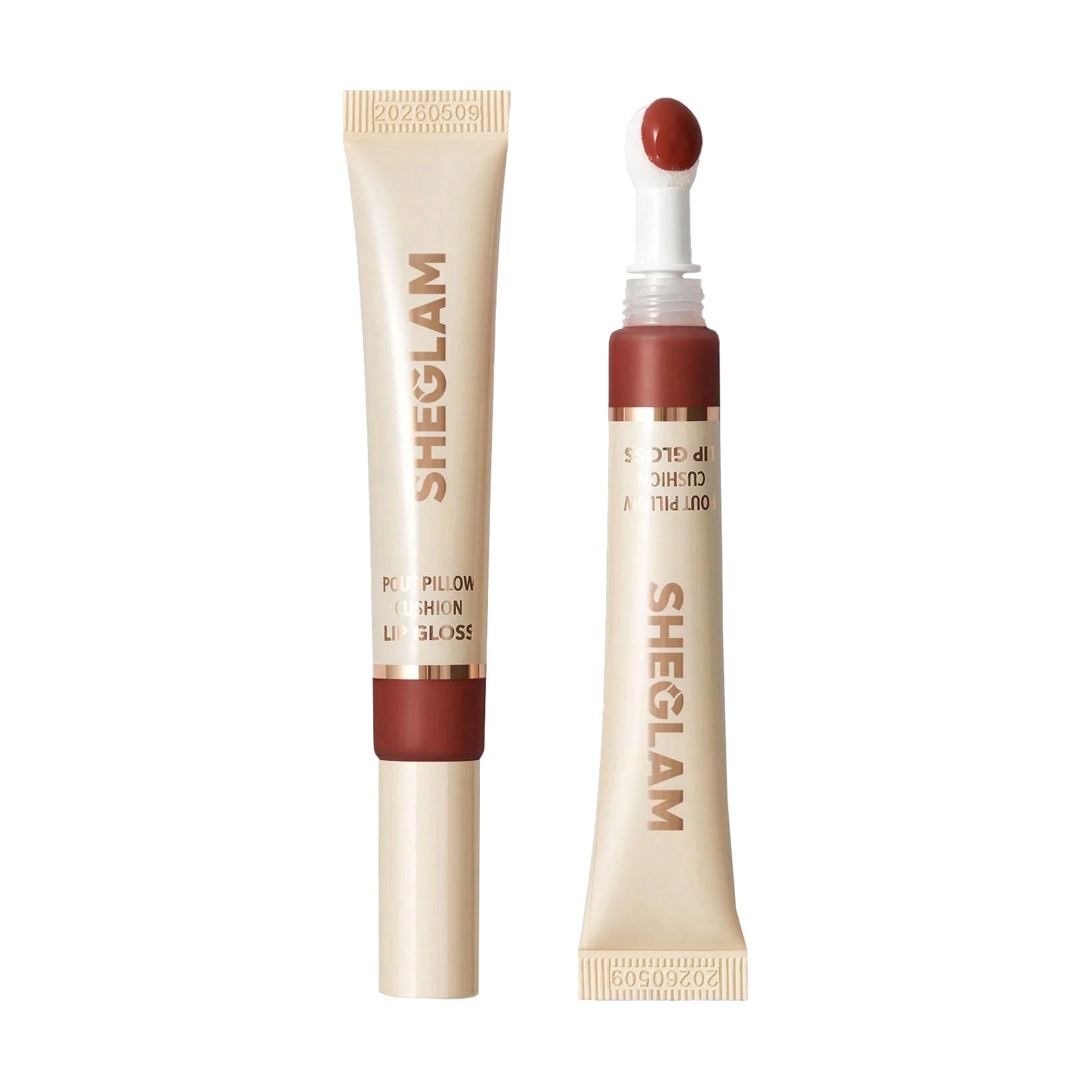 Дзеркальний блиск для губ Sheglam Pout Pillow Cushion Lip Gloss з аплікатором, Cat Nap, 10 г