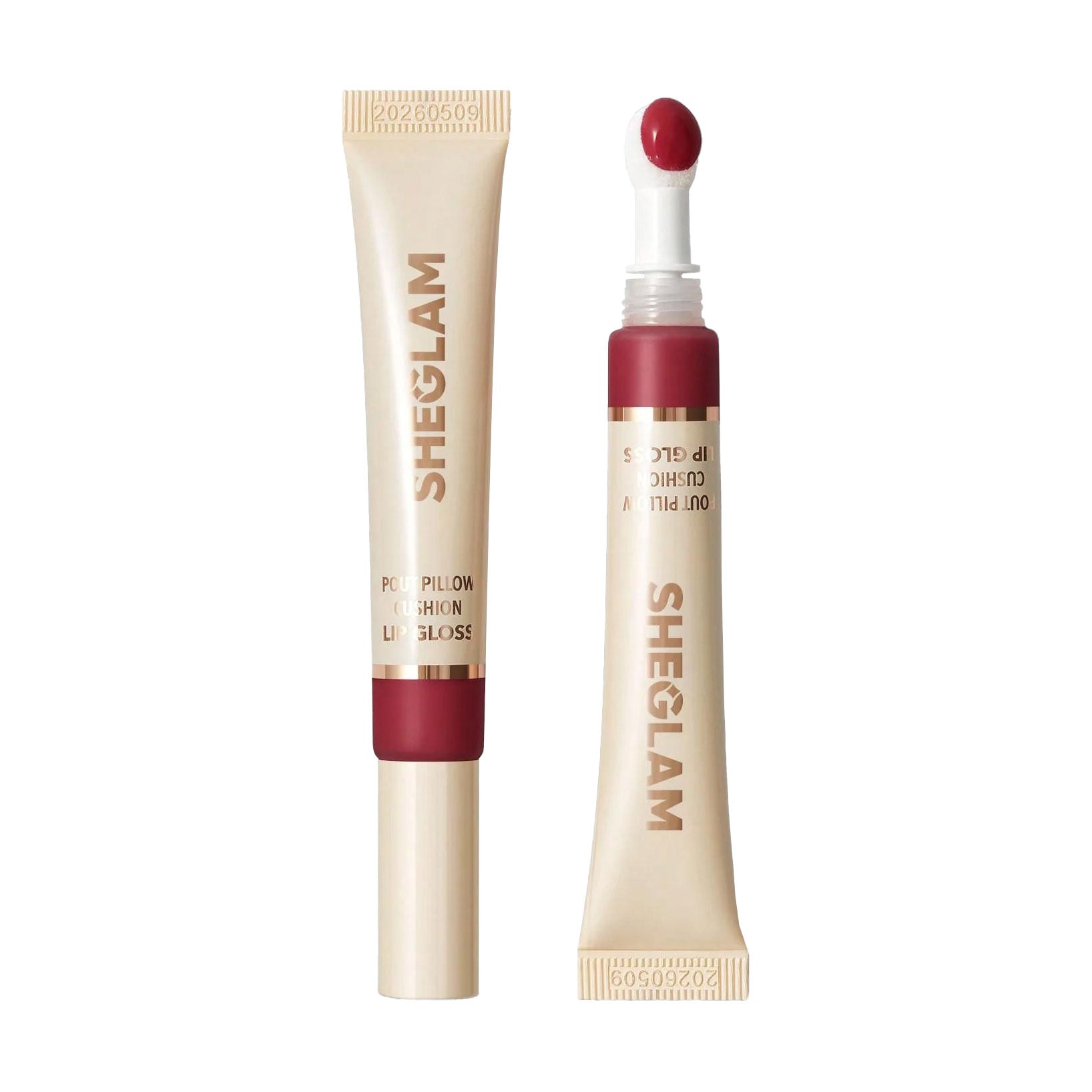 Дзеркальний блиск для губ Sheglam Pout Pillow Cushion Lip Gloss з аплікатором, K.O., 10 г
