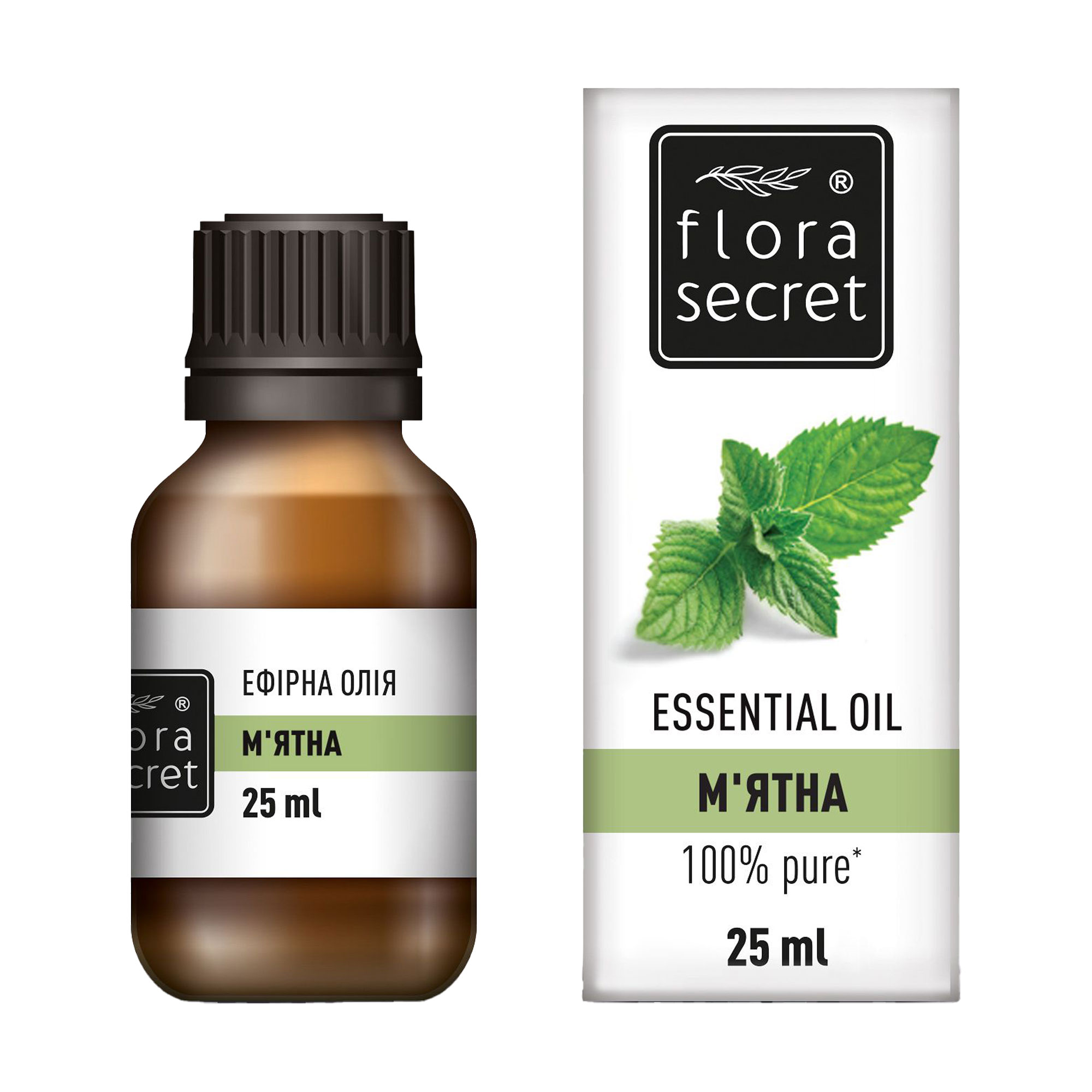 Ефірна олія Flora Secret М'ятна, 25 мл