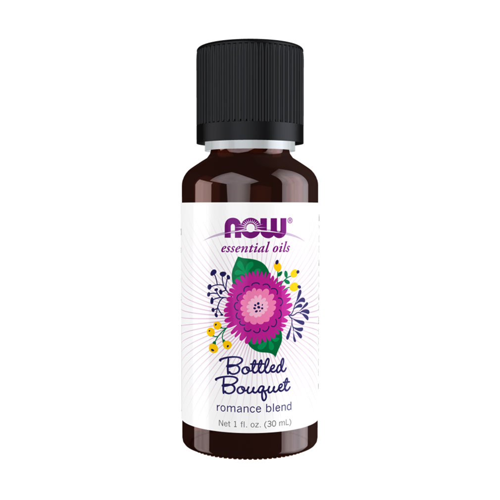 Ефірна олія NOW Foods Bottled Bouquet Essential Oil Романтична суміш, 30 мл
