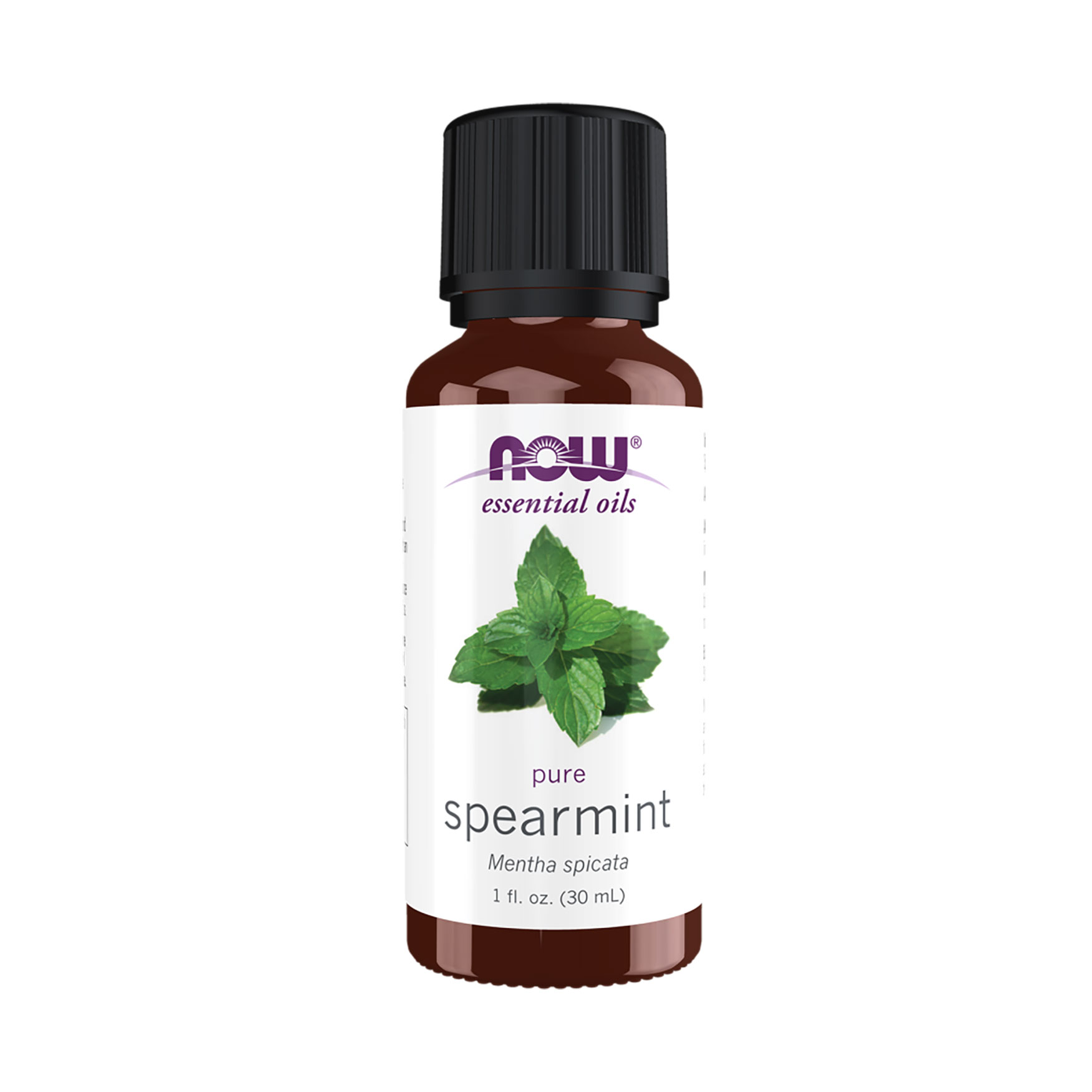 Ефірна олія Now Foods Essential Oil 100% Pure Spearmint Олія м'яти, 30 мл