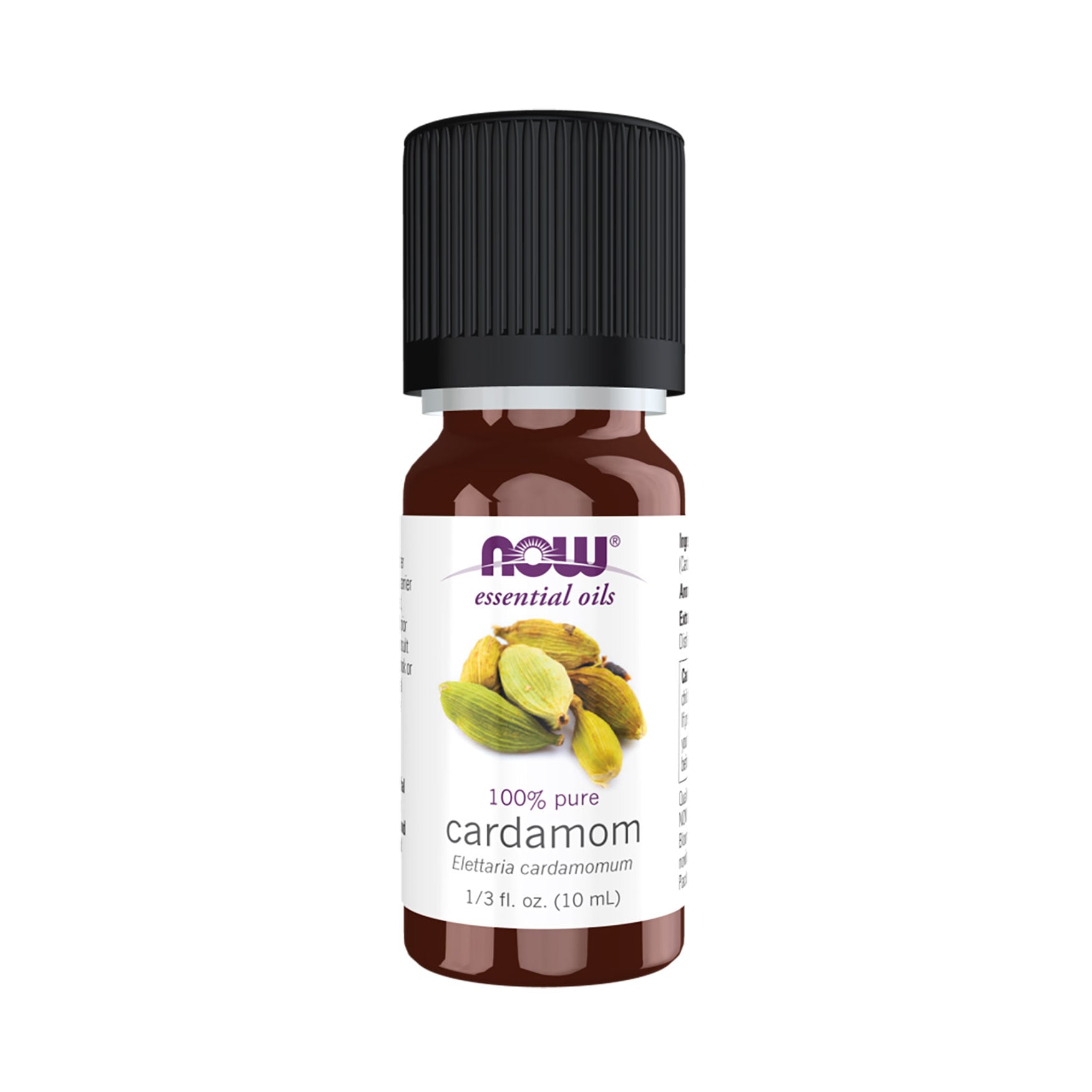 Ефірна олія Now Foods Essential Oils 100% Pure Cardamom Oil Олія кардамону, 10 мл