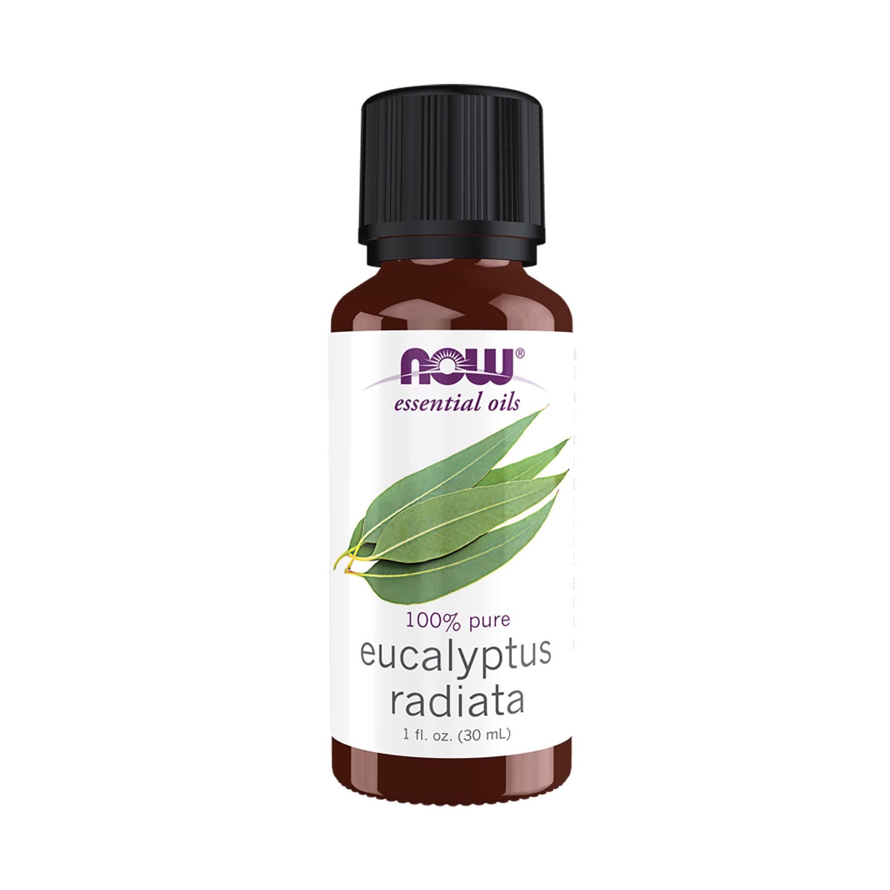 Ефірна олія Now Foods Essential Oils 100% Pure Eucalyptus Radiata Олія евкаліпта, 30 мл