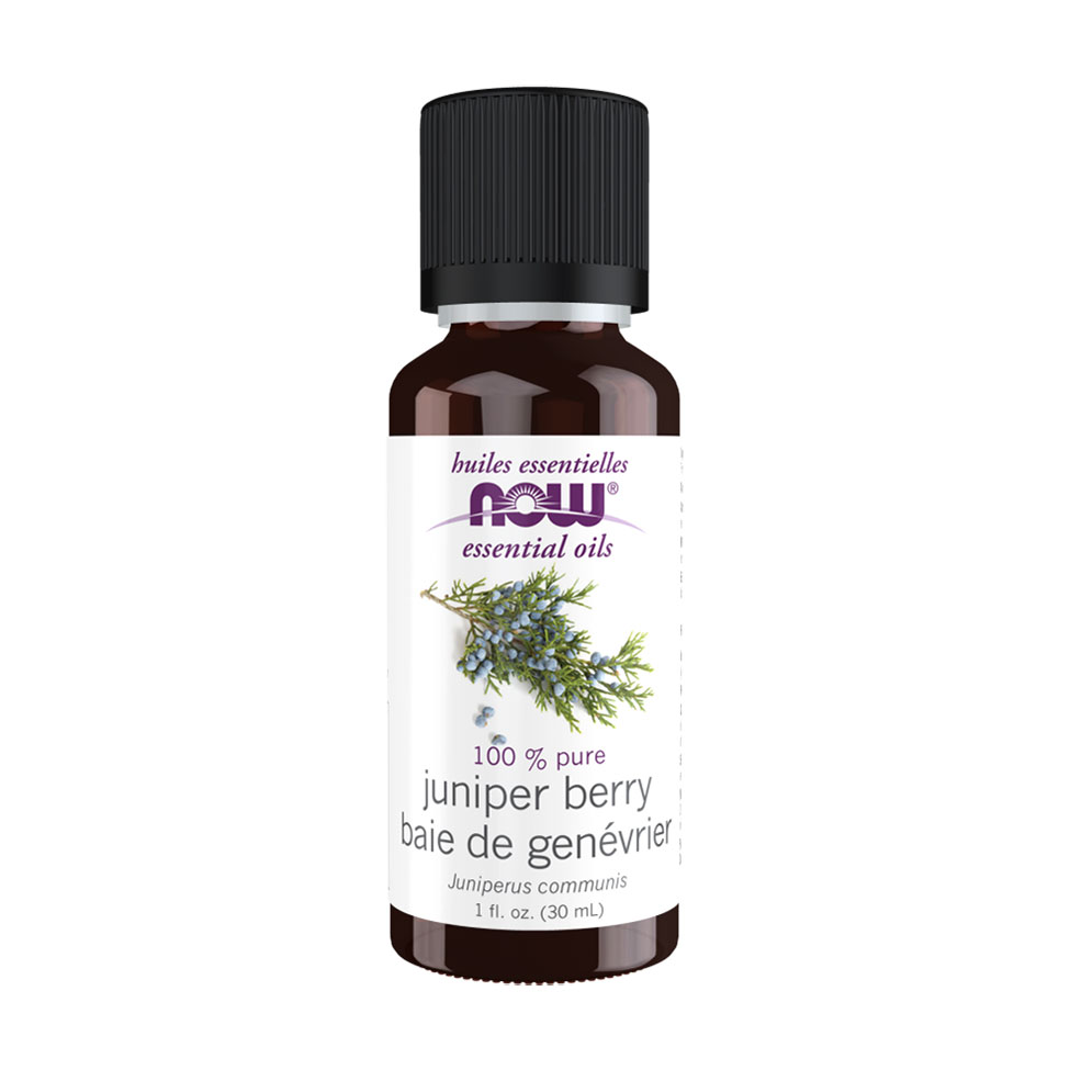 Ефірна олія NOW Foods Essential Oils 100% Pure Juniper Berry Ягоди ялівцю, 30 мл