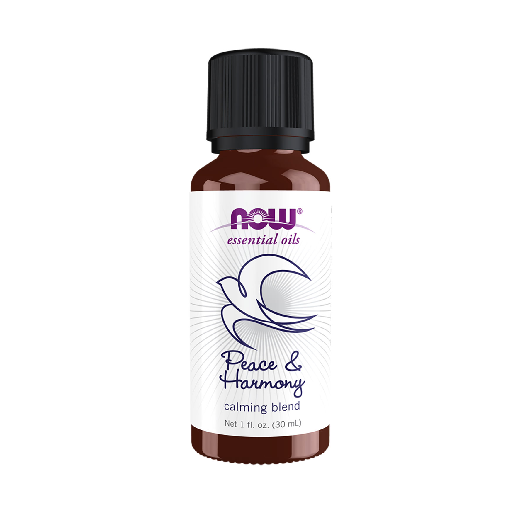 Ефірна олія Now Foods Peace &amp; Harmony Calming Oil Blend Мир та гармонія, 30 мл