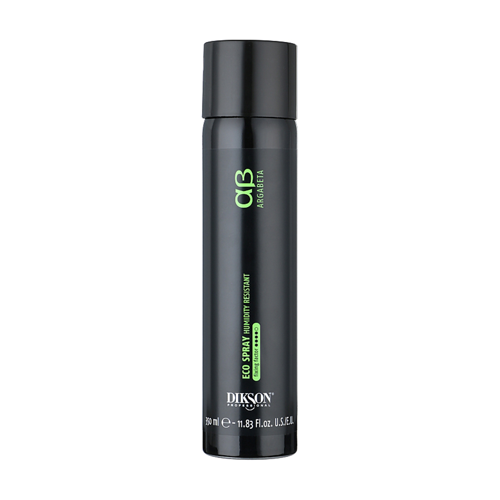 Еко-спрей для волосся Dikson ArgaBeta 15 Eco Spray Humidity Resistant сильна фіксація, 350 мл