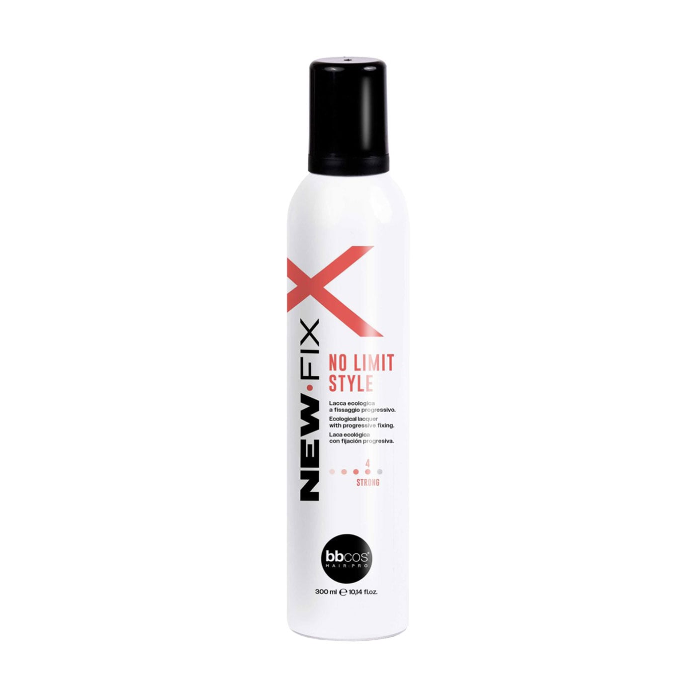 Екологічний лак для волосся BBcos New Fix No Limit Style сильної фіксації, 300 мл