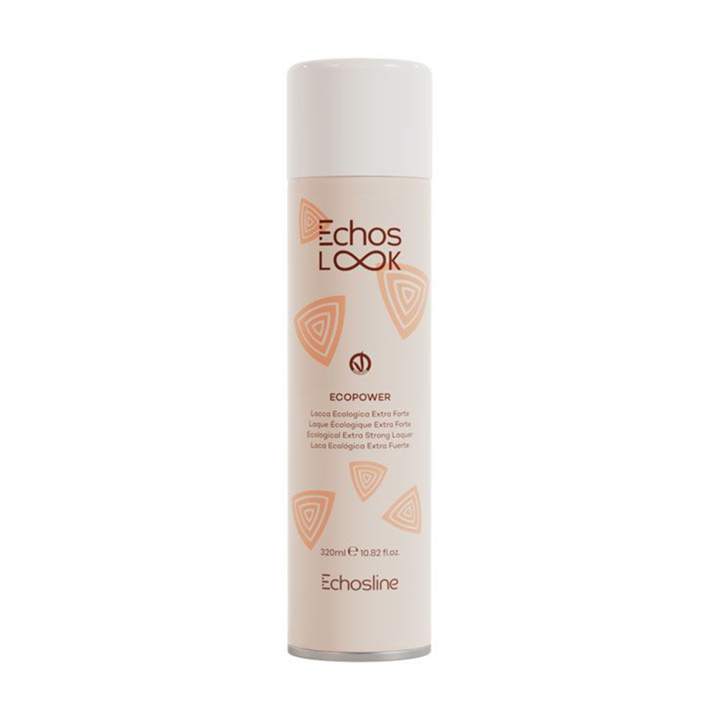 Екологічний лак для волосся Echosline Echos Look Ecopower екстрасильної фіксації, 320 мл