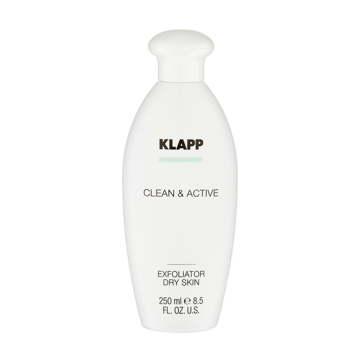Ексфоліатор для сухої шкіри обличчя Klapp Clean &amp; Active Exfoliator Dry Skin, 250 мл
