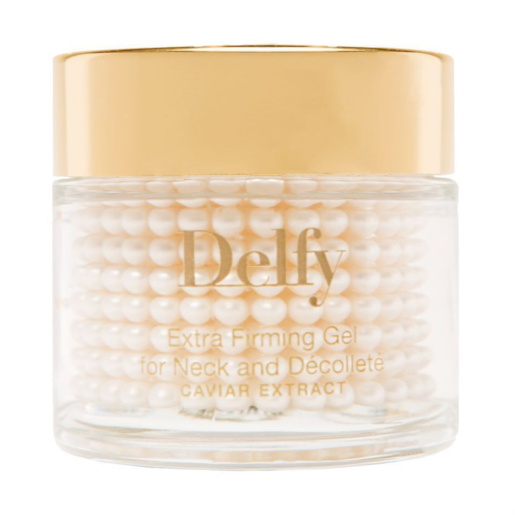 Екстра підтягувальний гель для шиї та декольте Delfy Extra Firming Gel for Neck and Decollete з екстрактом ікри, 80 мл