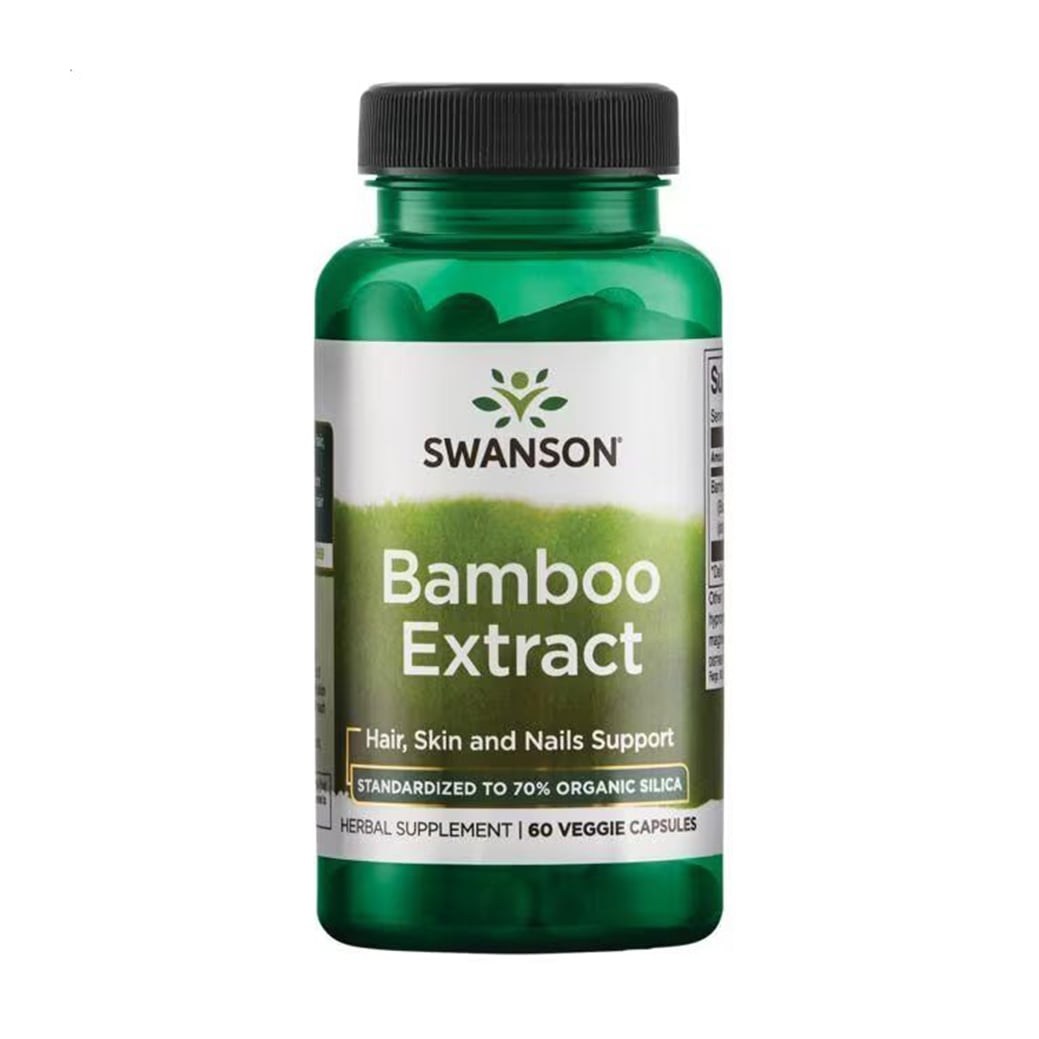 Екстракт бамбука Swanson Bamboo Extract 300 мг, 60 капсул