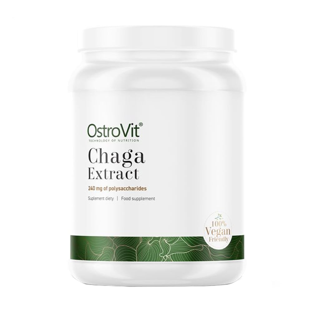 Екстракт чаги OstroVit Chaga Extract, 240 мг полісахаридів, в порошку, 50 г
